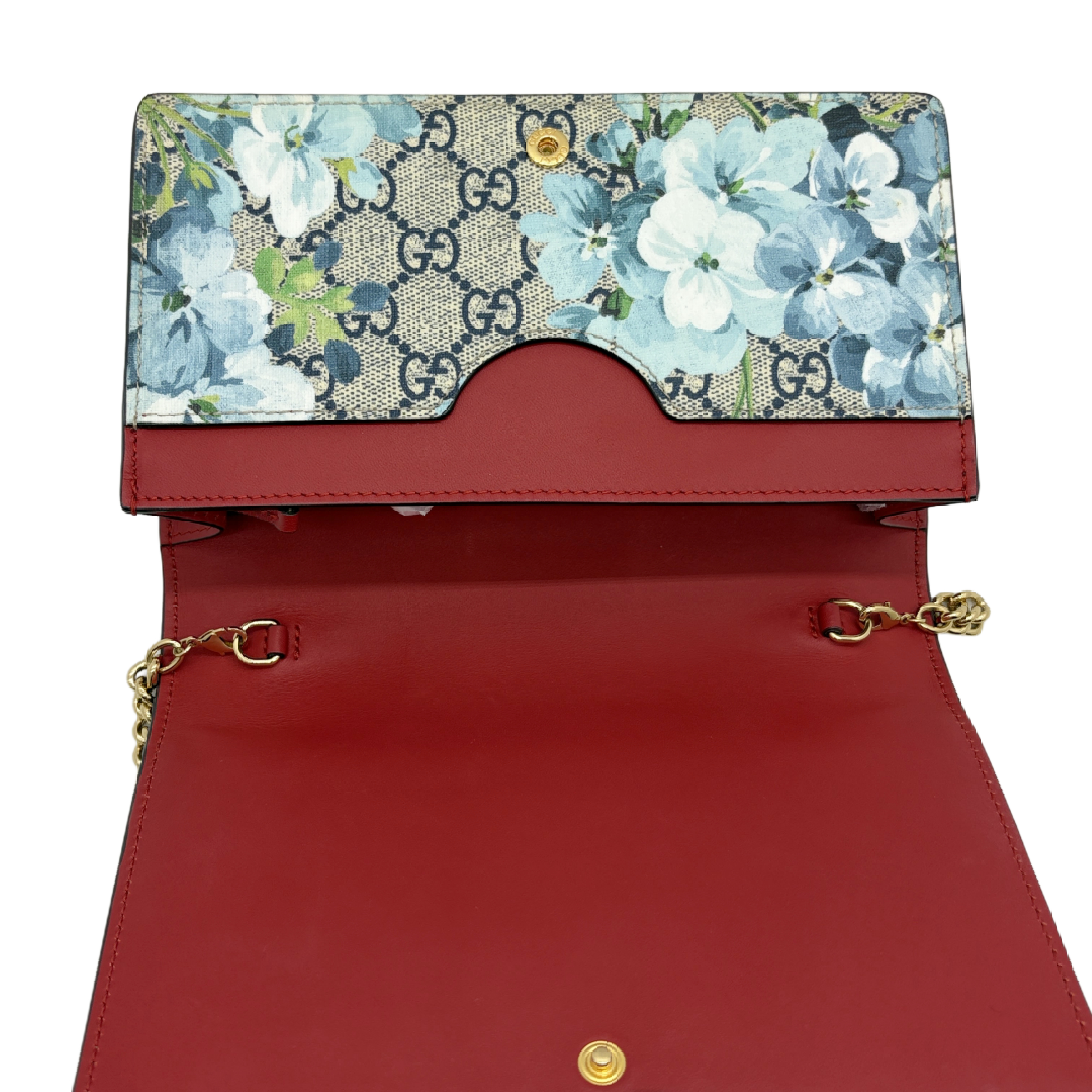 GG Supreme Floral Chain Shoulder Bag — view 7