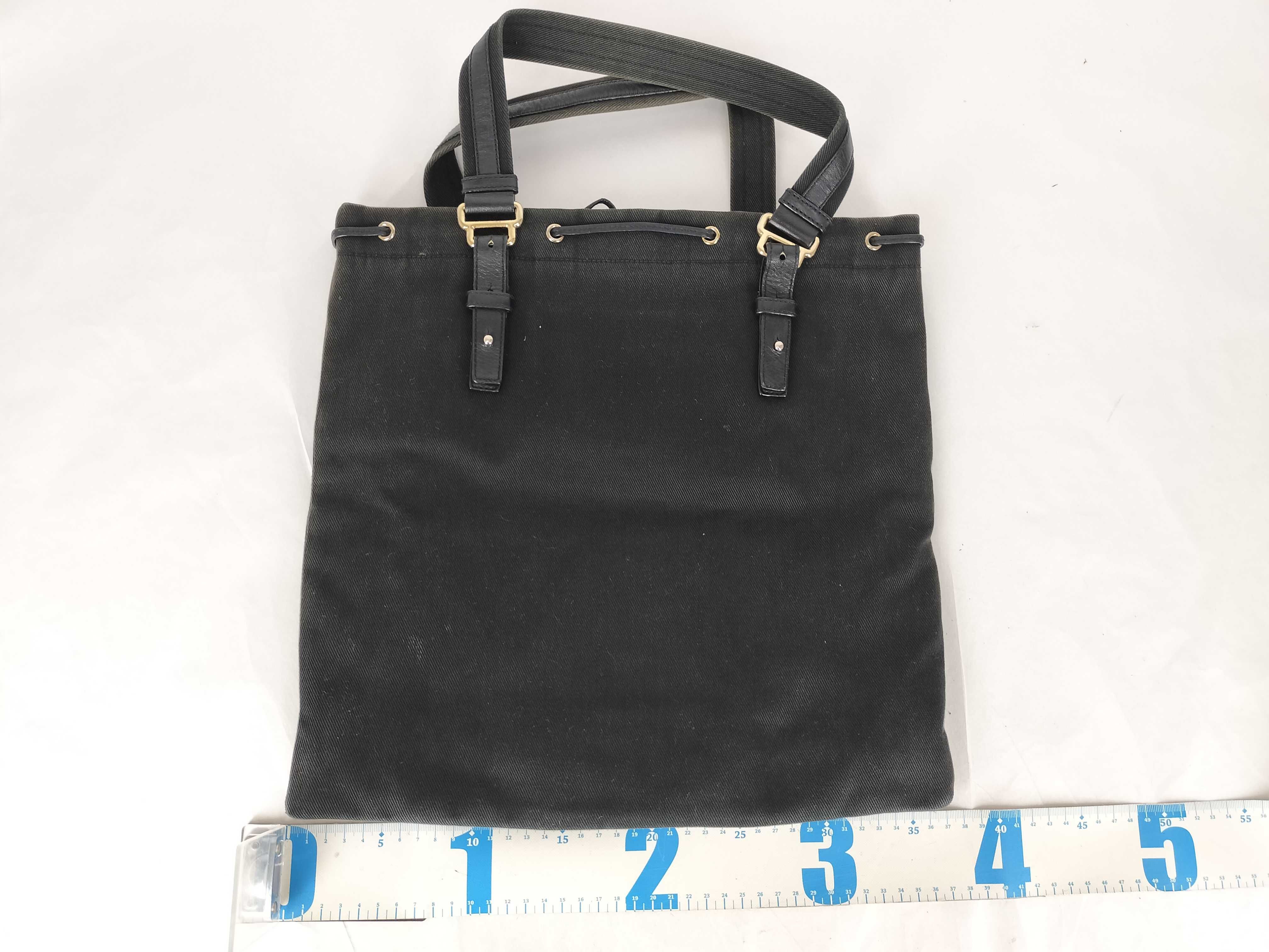 logo canvas tote bag — view 2