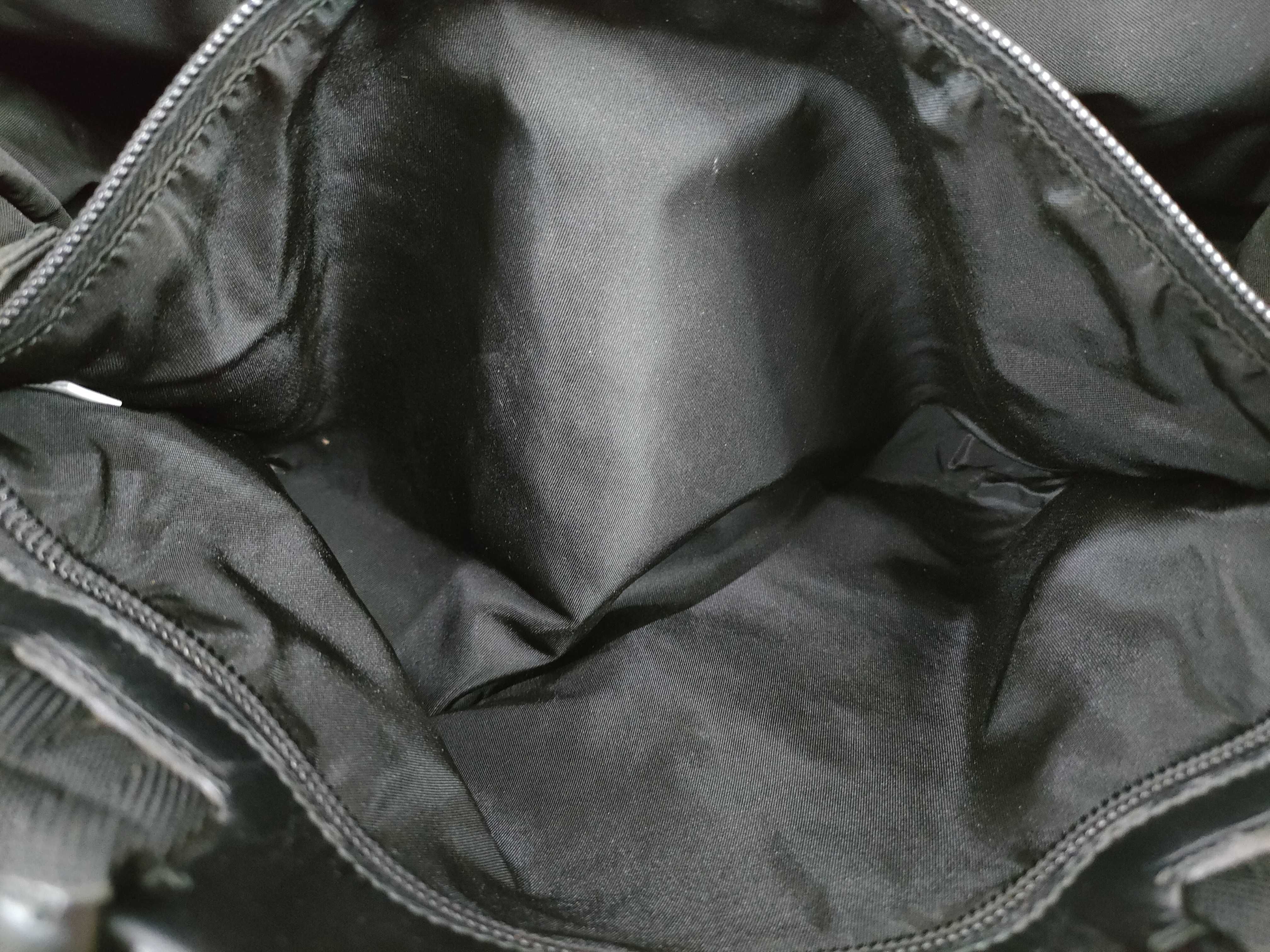 nylon Prada nylon leather tote bag — view 11