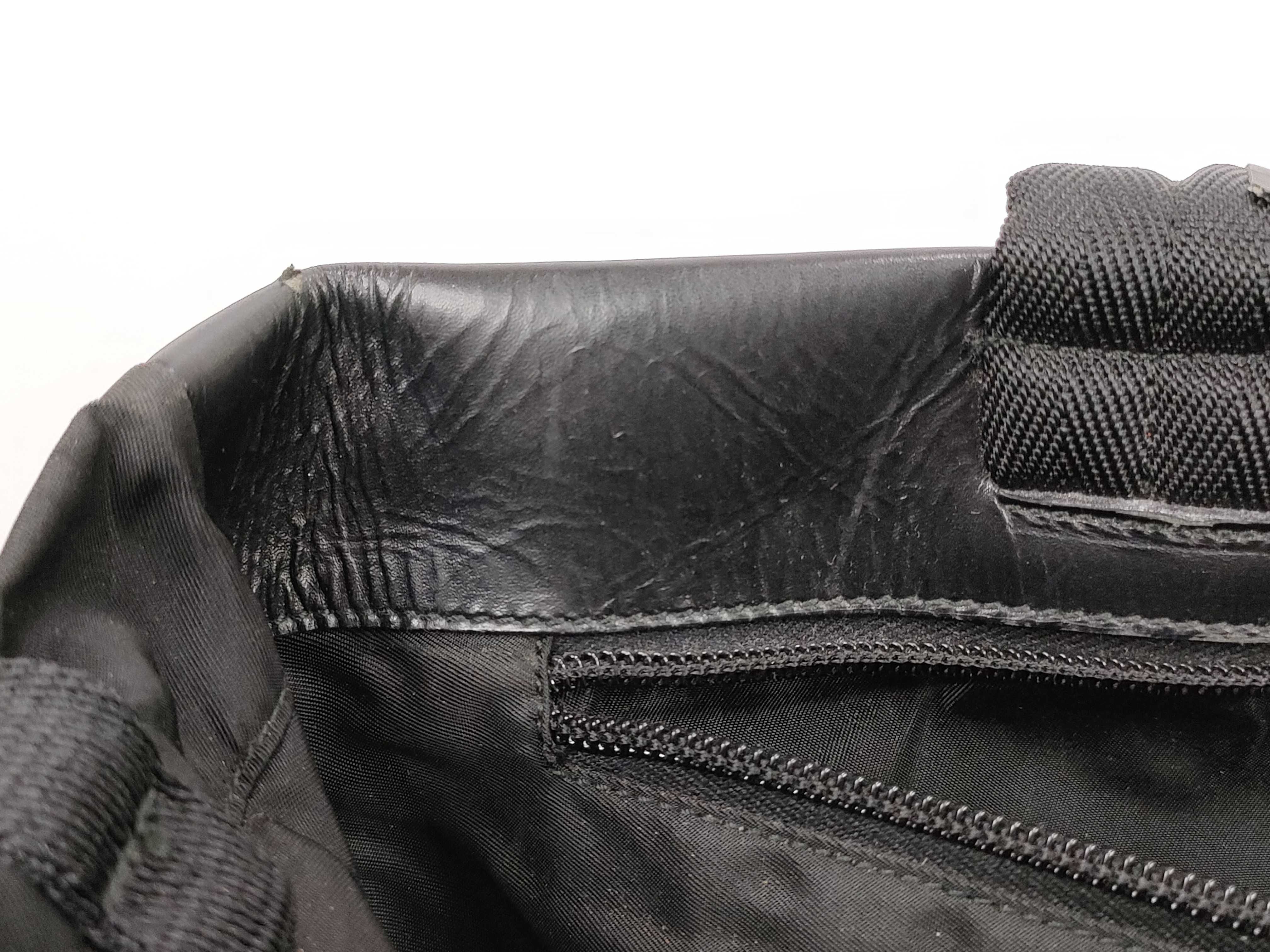 nylon Prada nylon leather tote bag — view 13