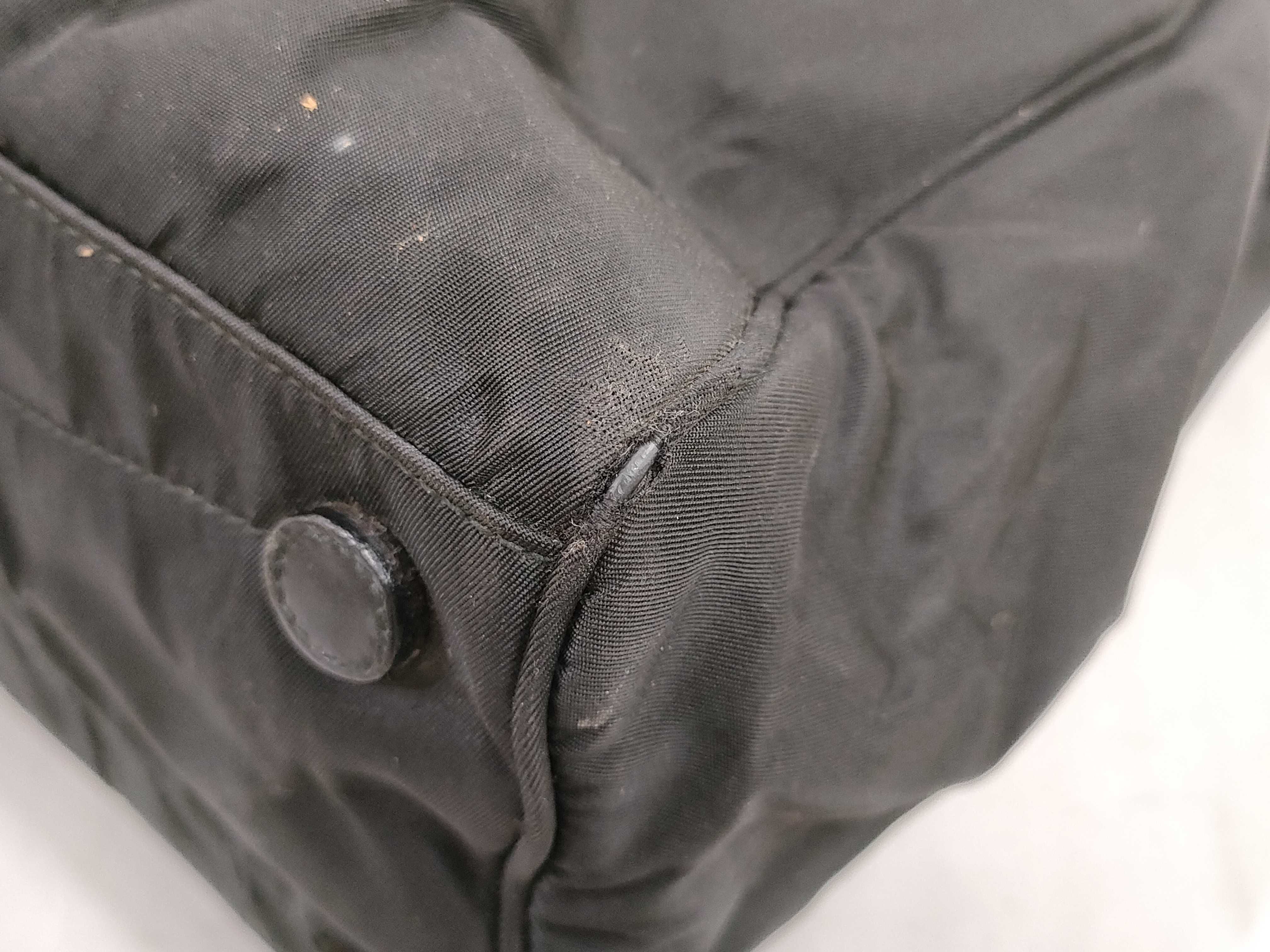 nylon Prada nylon leather tote bag — view 7