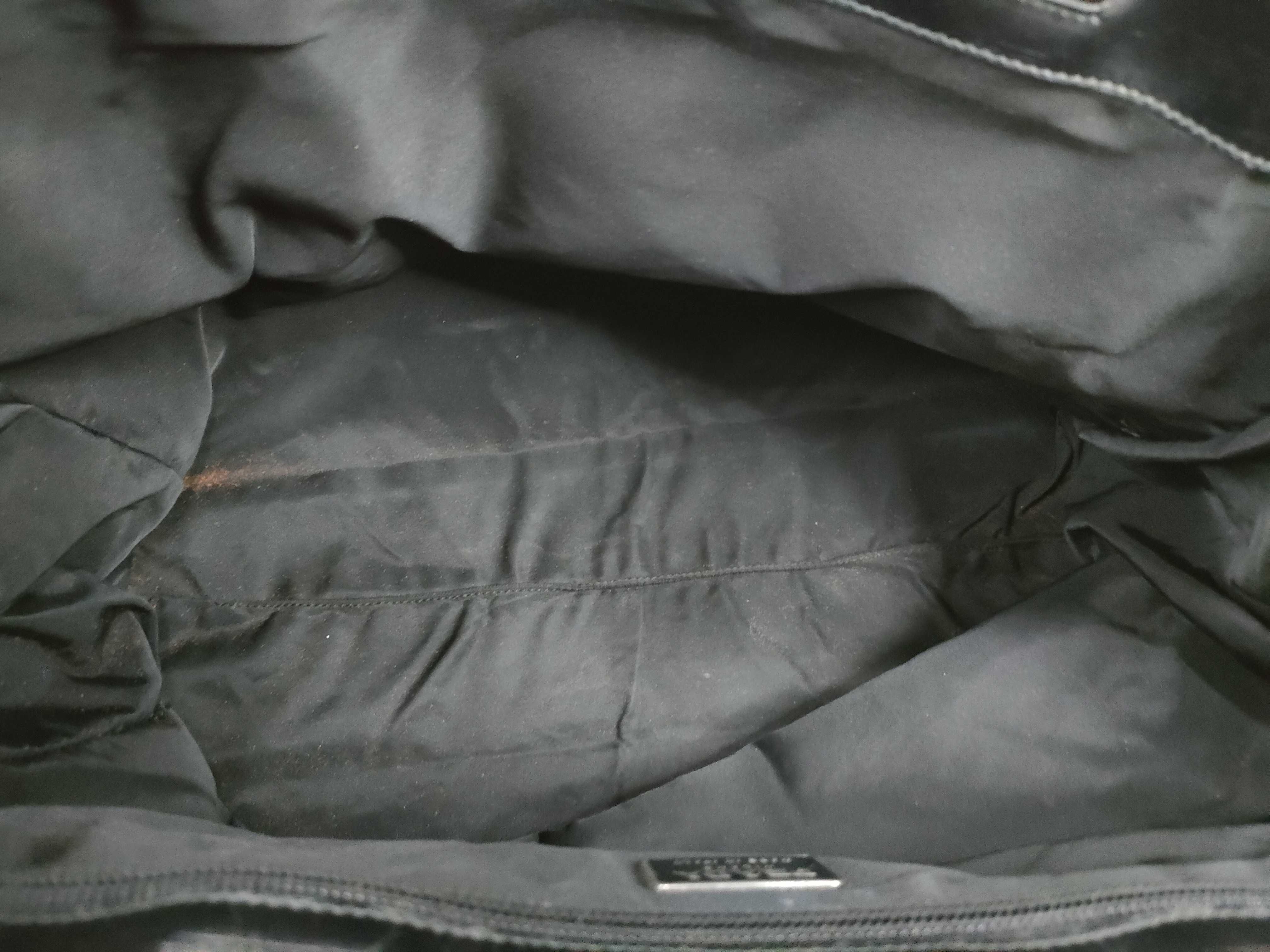 nylon Prada nylon leather tote bag — view 10