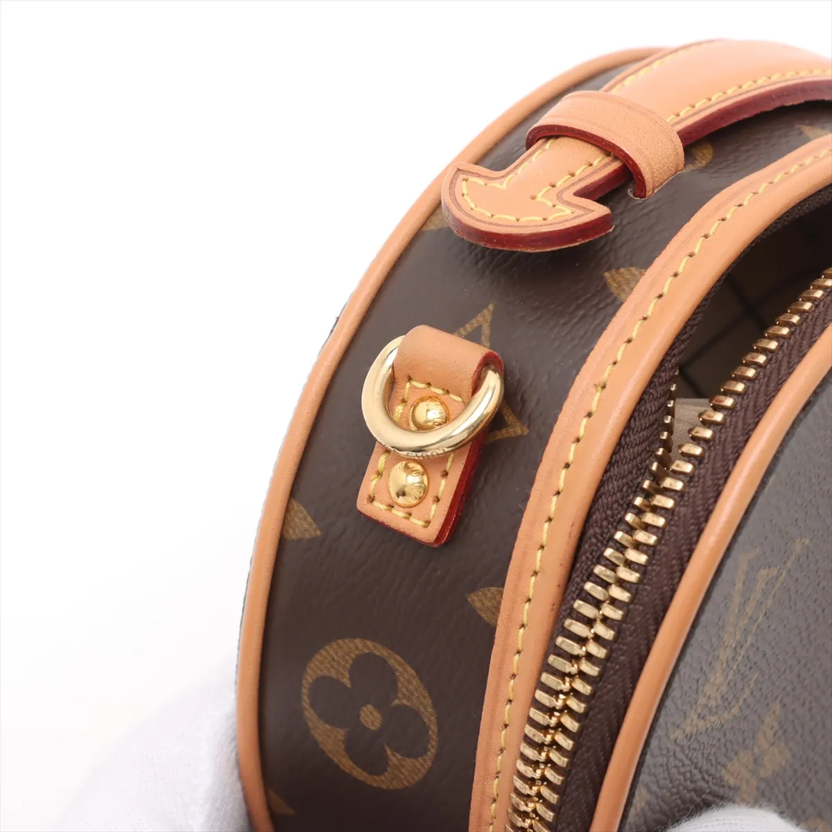Monogram Mini Boite Chapeau M44699 Brown RFID reaction available — view 10