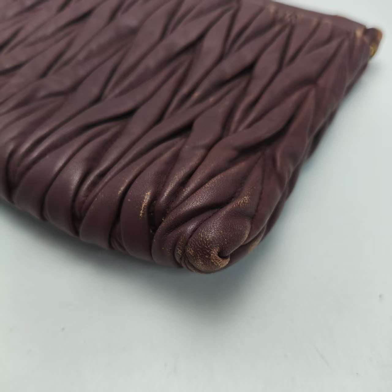 【*Shipped from: China*】Miu Miu Lambskin Clutch Bag Second Bag — view 4