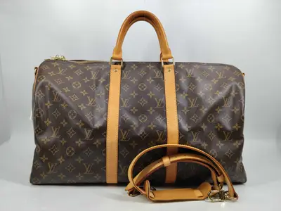 Monogram M41416 Keepall Bandoulière 50 Boston Bag