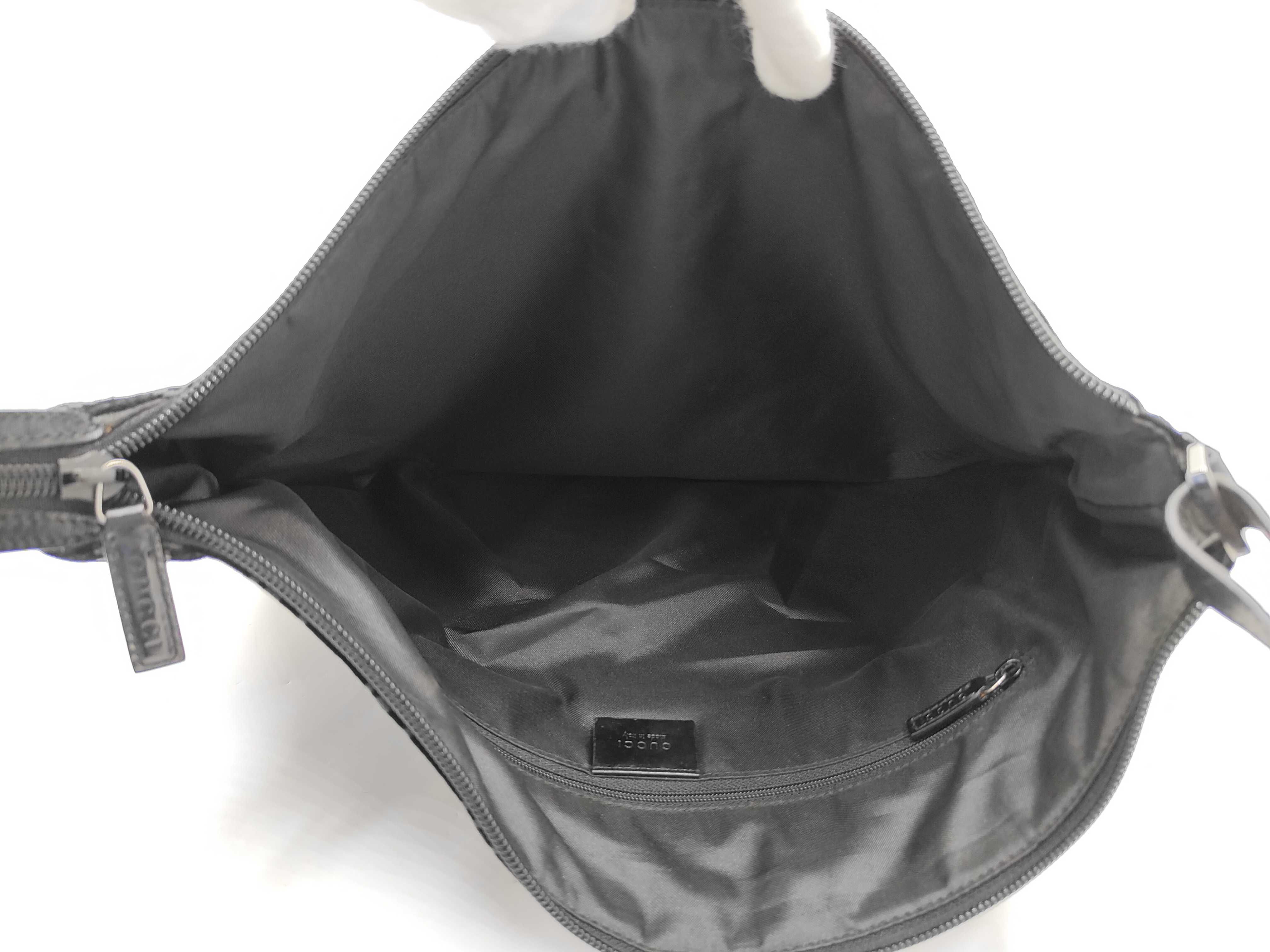 GG Logo Suede Hobo Shoulder Bag (Handbag) — view 9