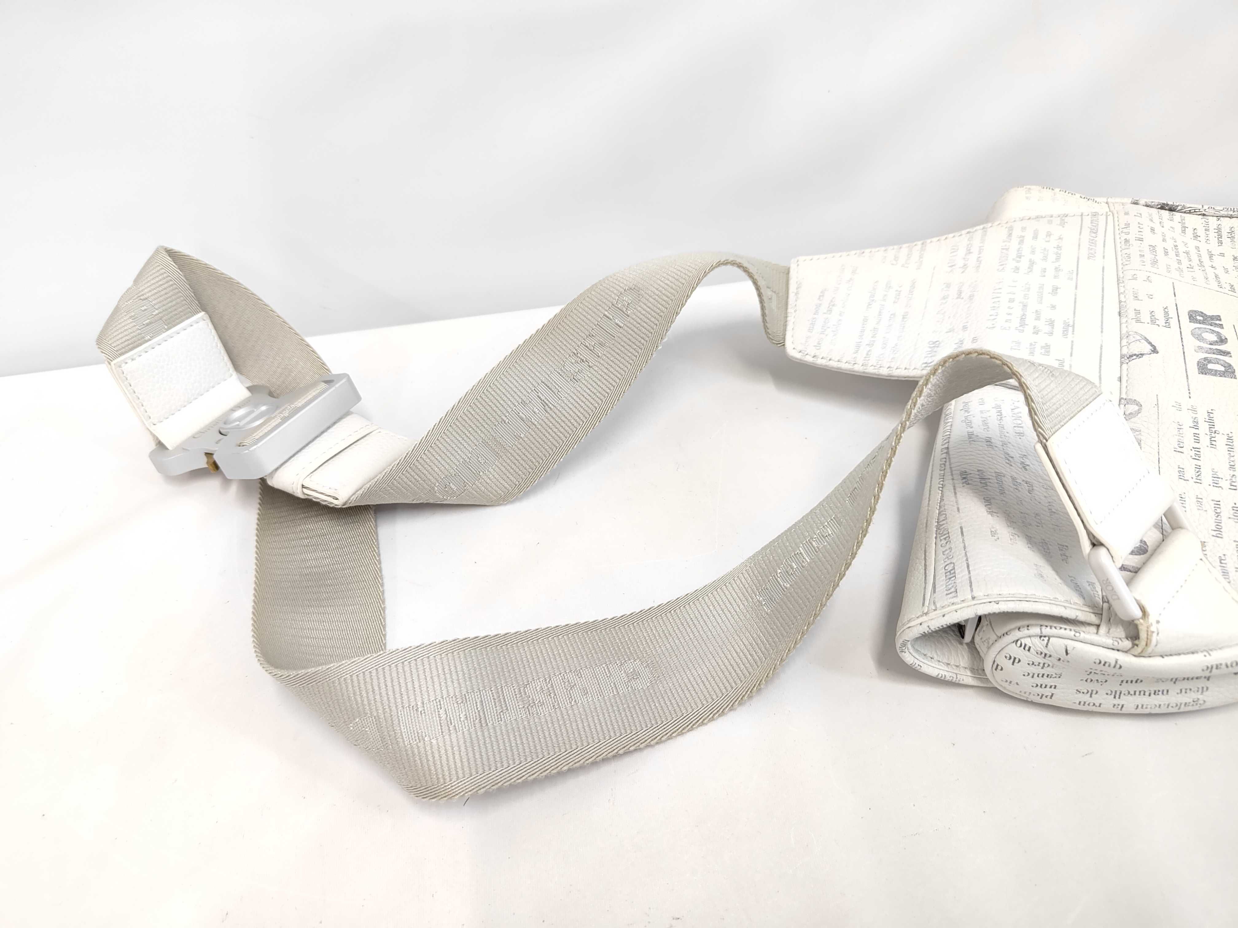 Saddle Bag Newspaper Shoulder Bag Daniel Arsham Collaboration Shoulder Bag — view 5