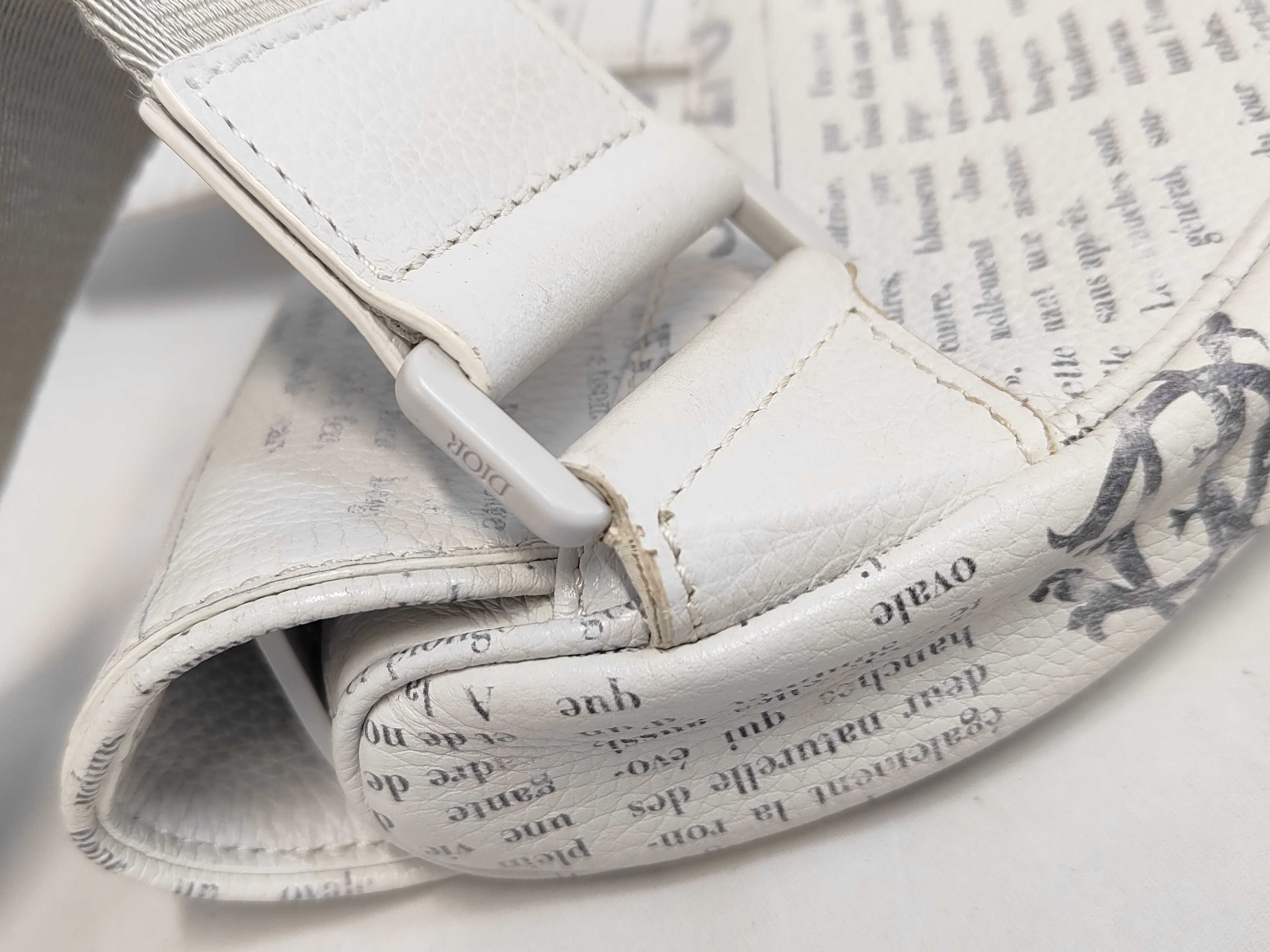 Saddle Bag Newspaper Shoulder Bag Daniel Arsham Collaboration Shoulder Bag — view 6