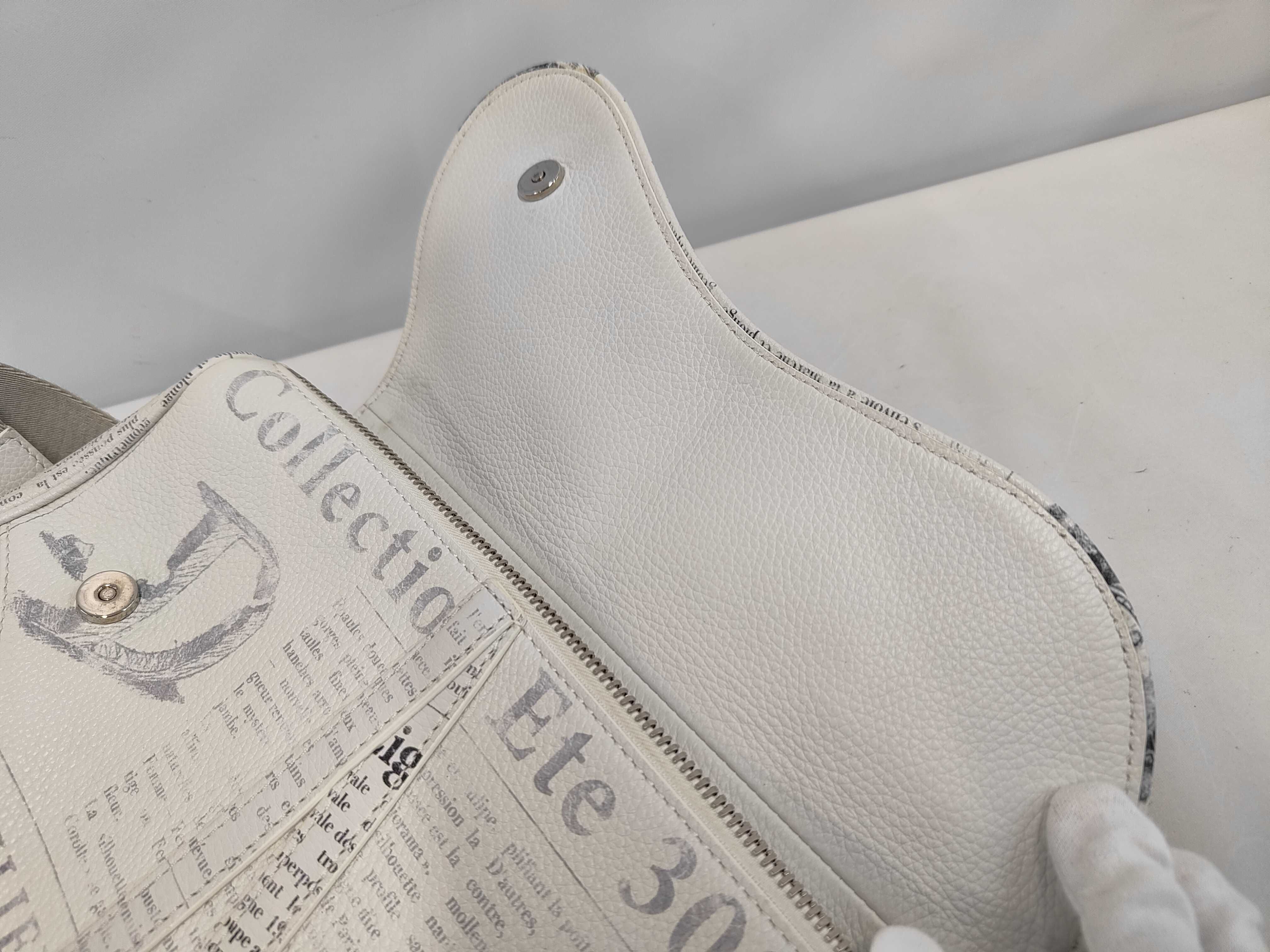 Saddle Bag Newspaper Shoulder Bag Daniel Arsham Collaboration Shoulder Bag — view 8