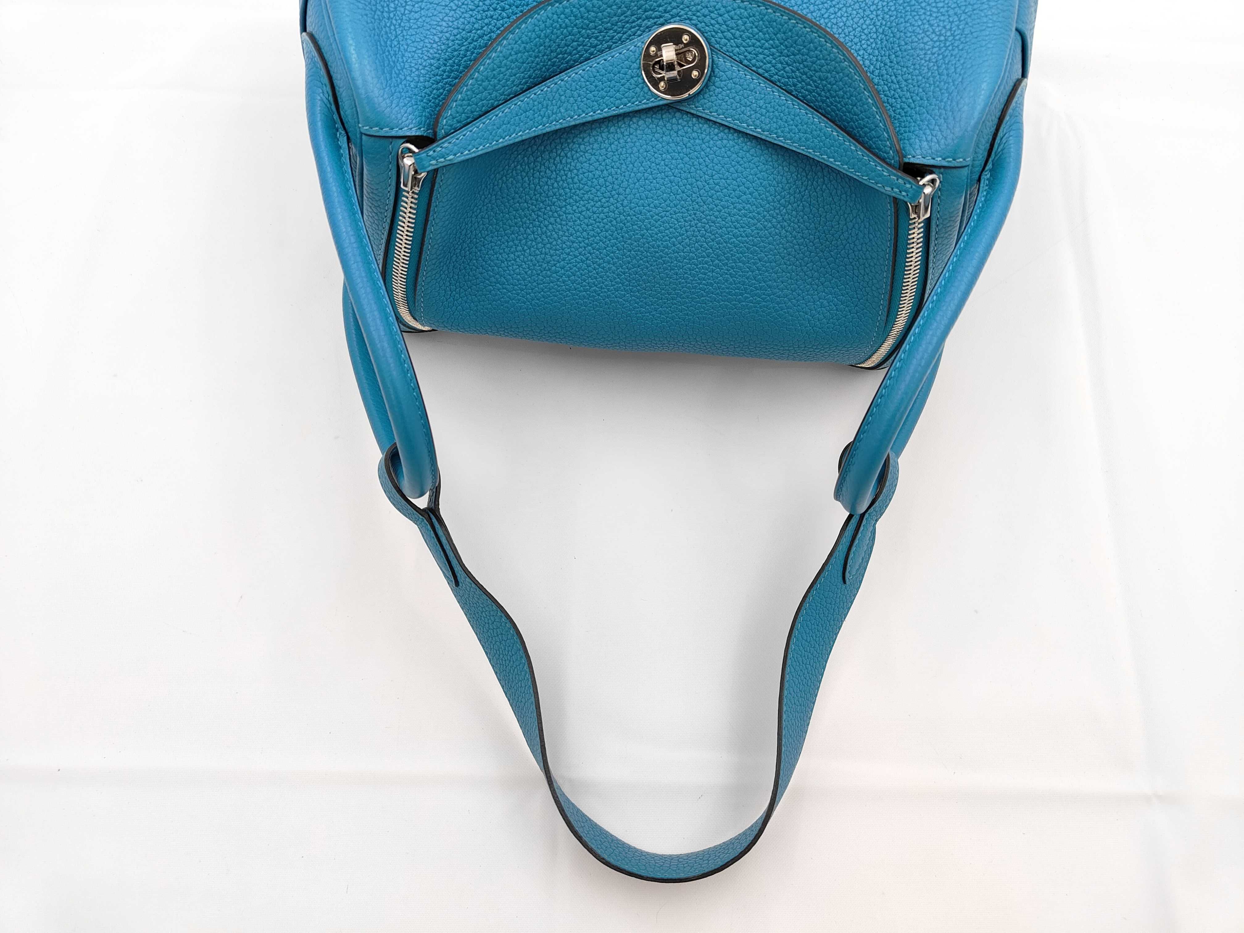Lindy 30 2-Way Shoulder Bag R Blue Handbag — view 3