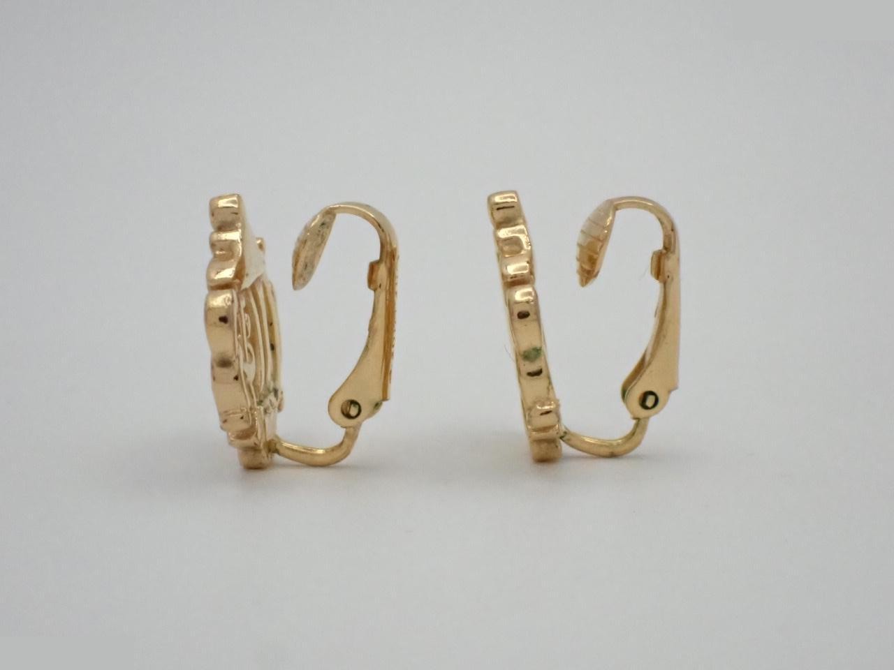 Gold Earrings — view 3