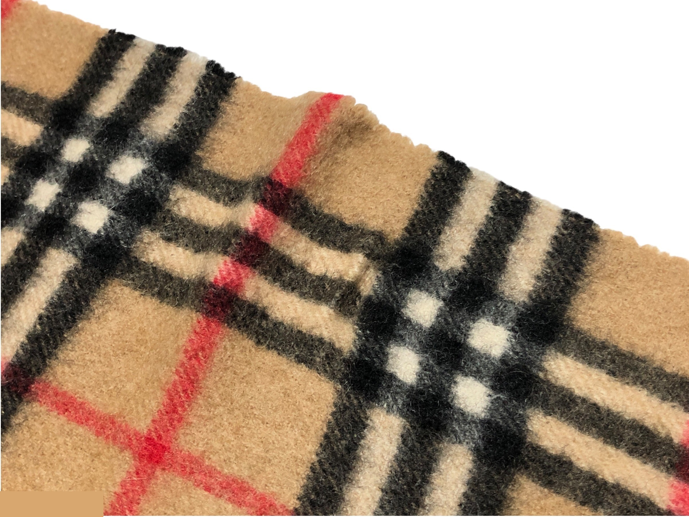 scarf, Nova check pattern, 100% cashmere. — view 12