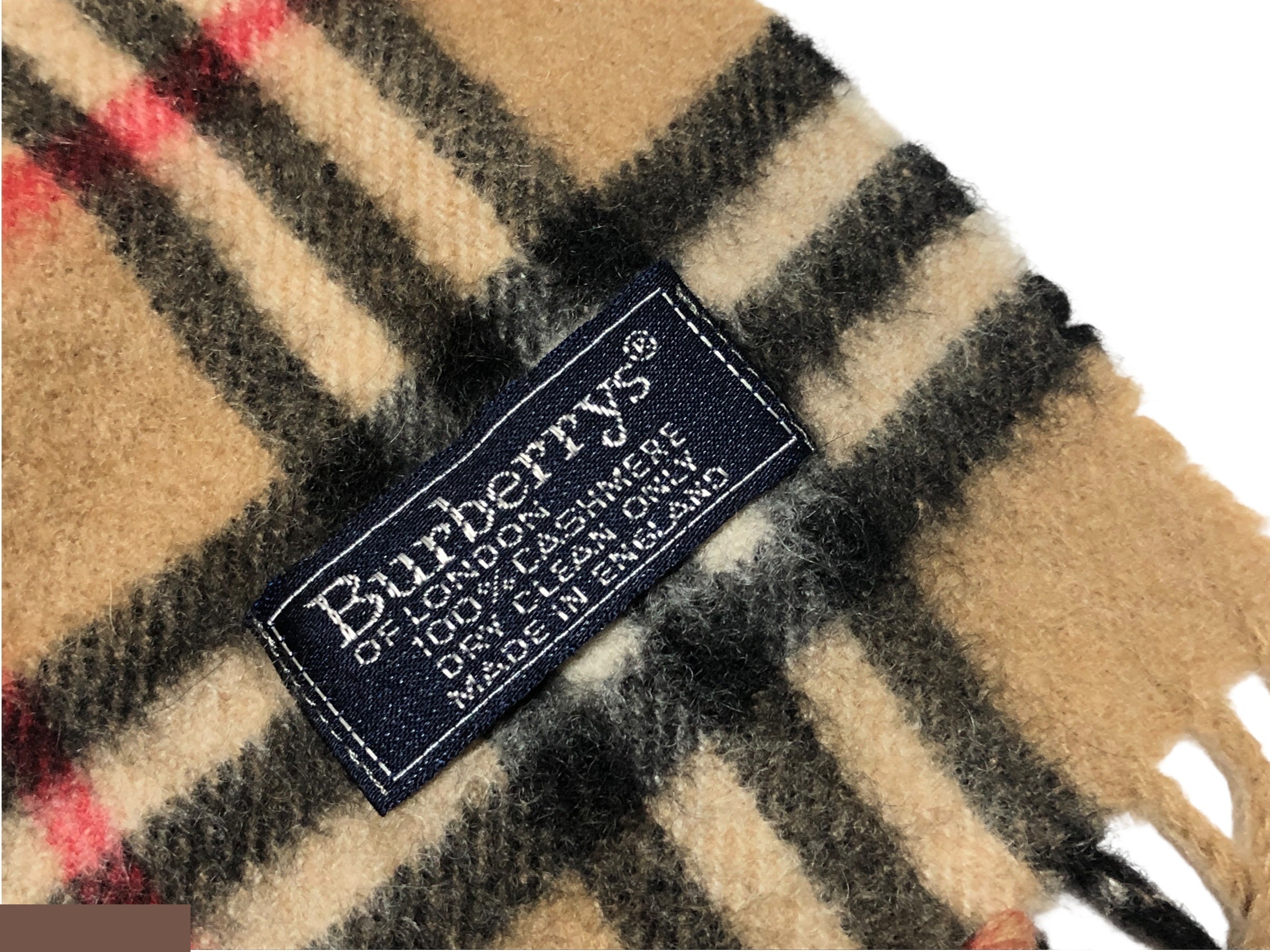 scarf, Nova check pattern, 100% cashmere. — view 4