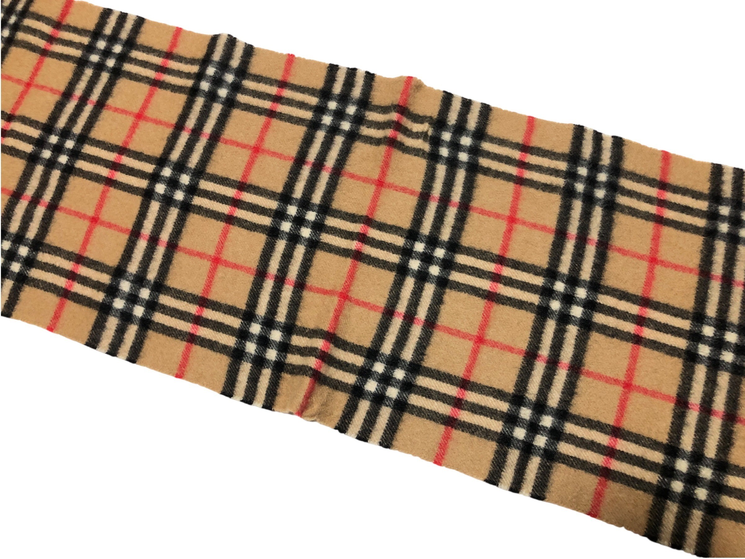 scarf, Nova check pattern, 100% cashmere. — view 10