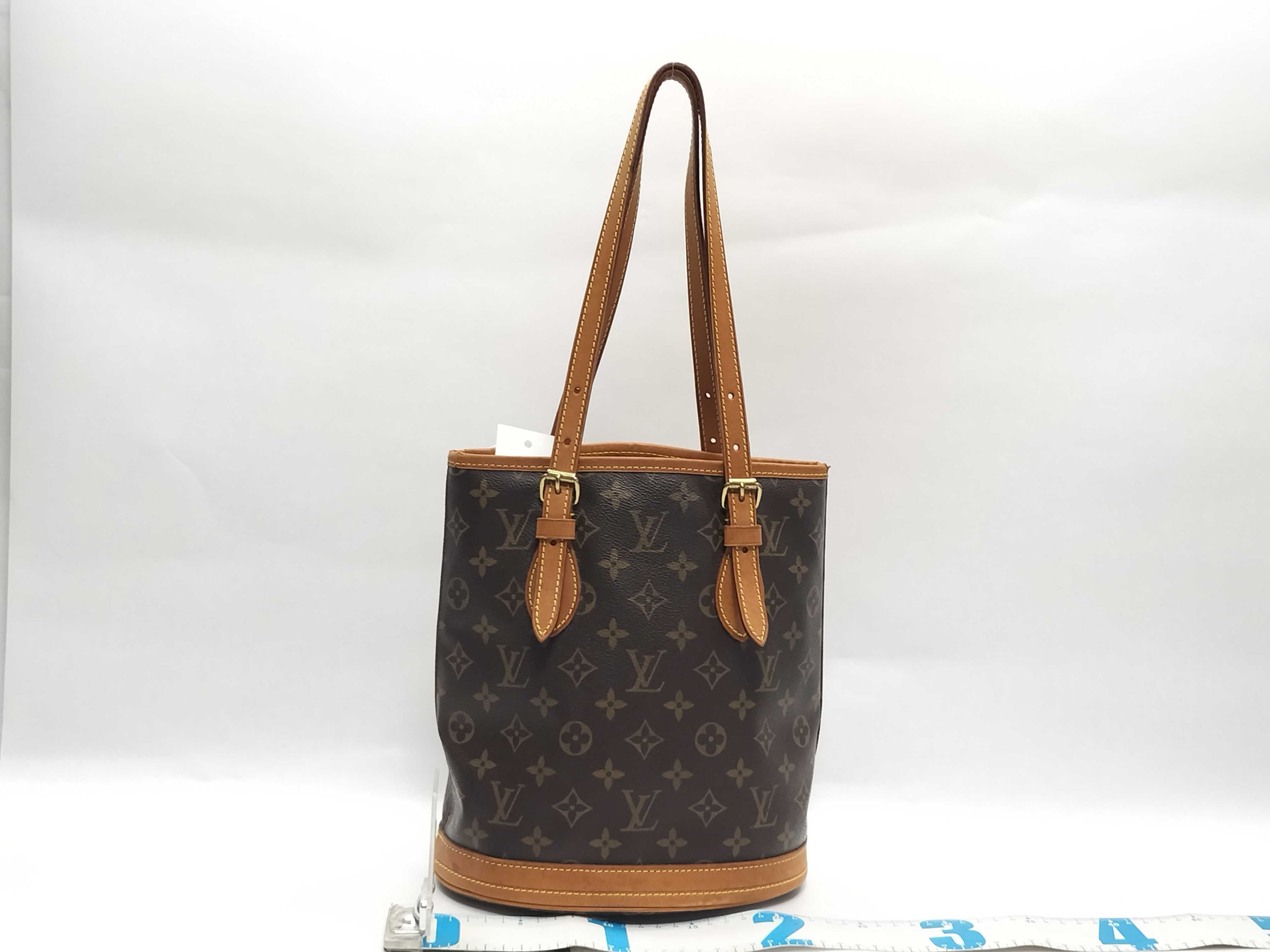 Monogram Bucket PM Tote Bag (without pouch) — view 2