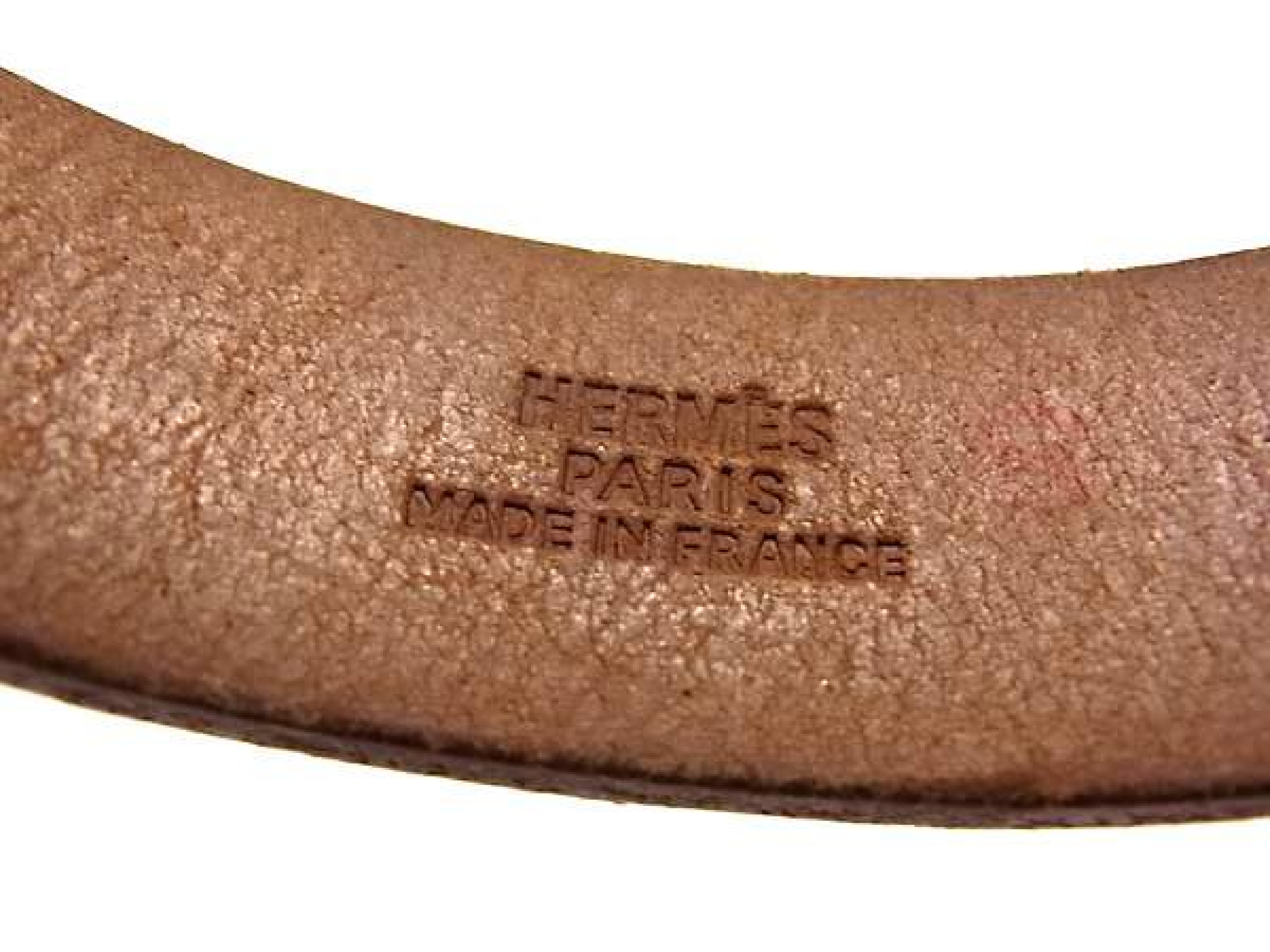 Pour Tour Leather Double Strand Bracelet Bangle Accessory E Stamp Brown FY4030 Bracelet/Bangle — view 3
