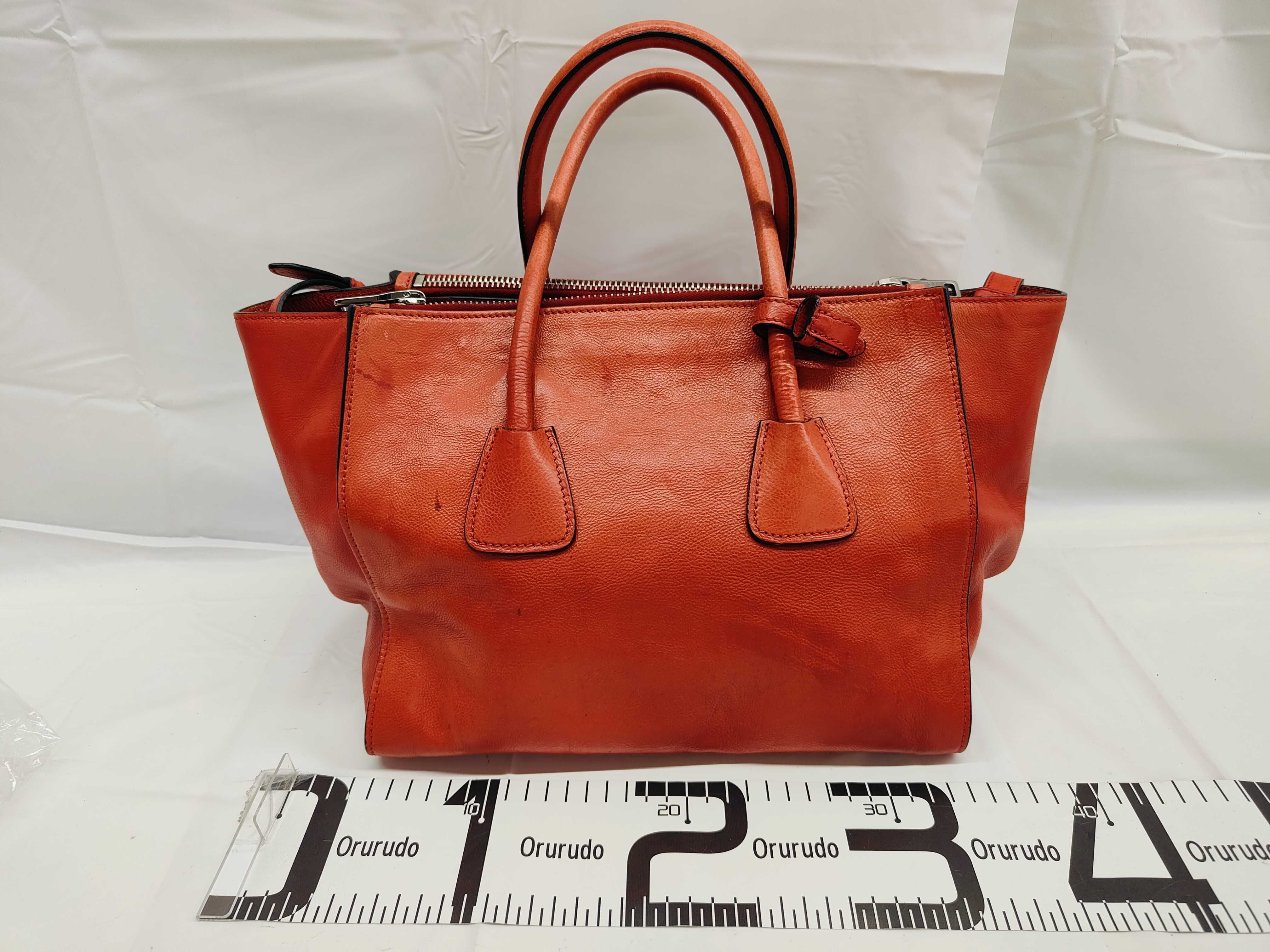 Grace Calf Leather Brown Tote Bag (Handbag) — view 2