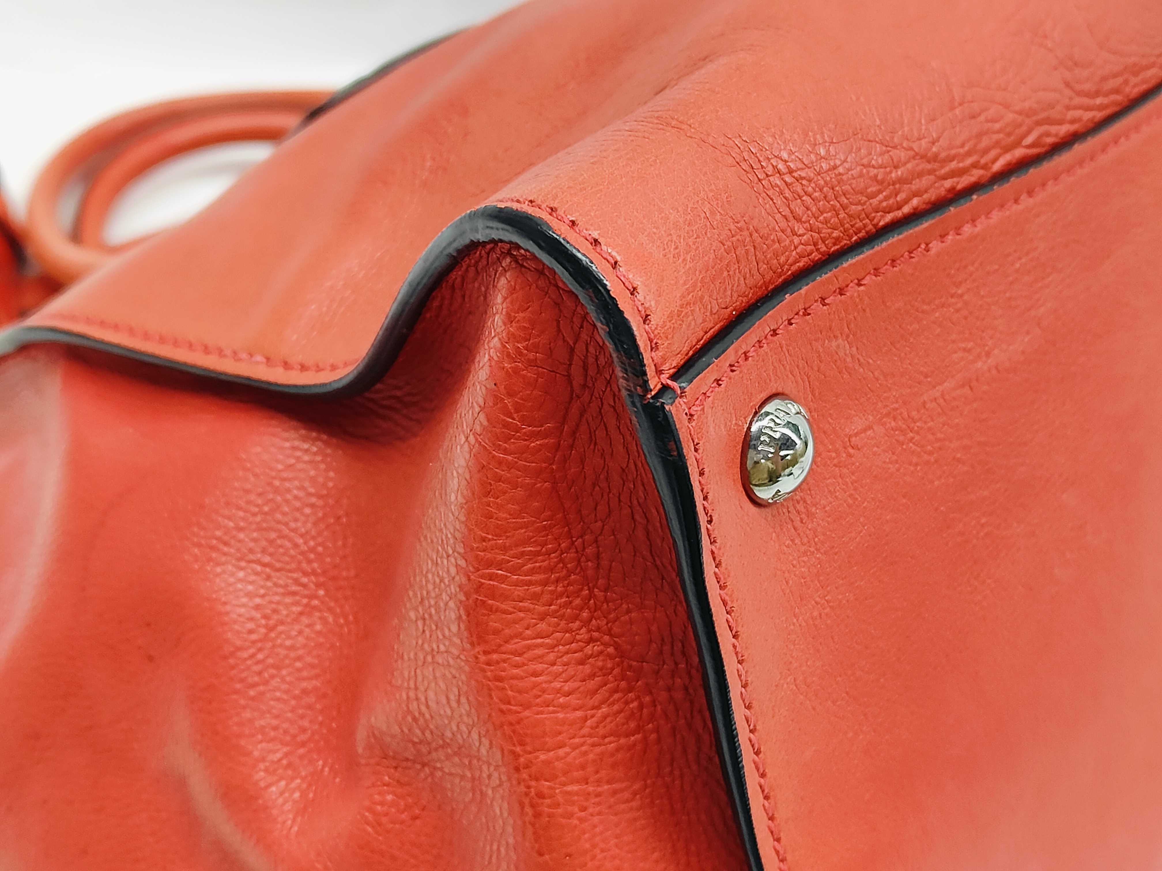 Grace Calf Leather Brown Tote Bag (Handbag) — view 5