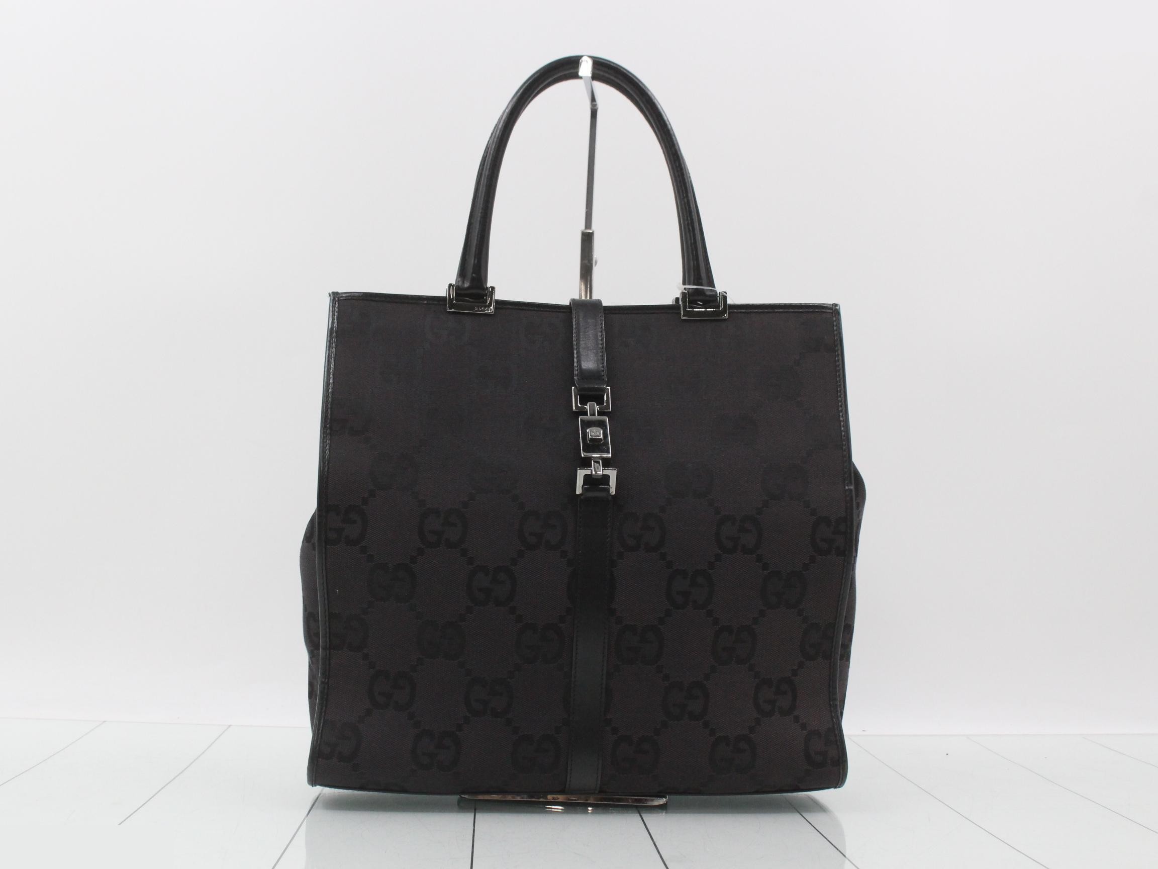 Jumbo GG Handbag Jackie Black 002 1064