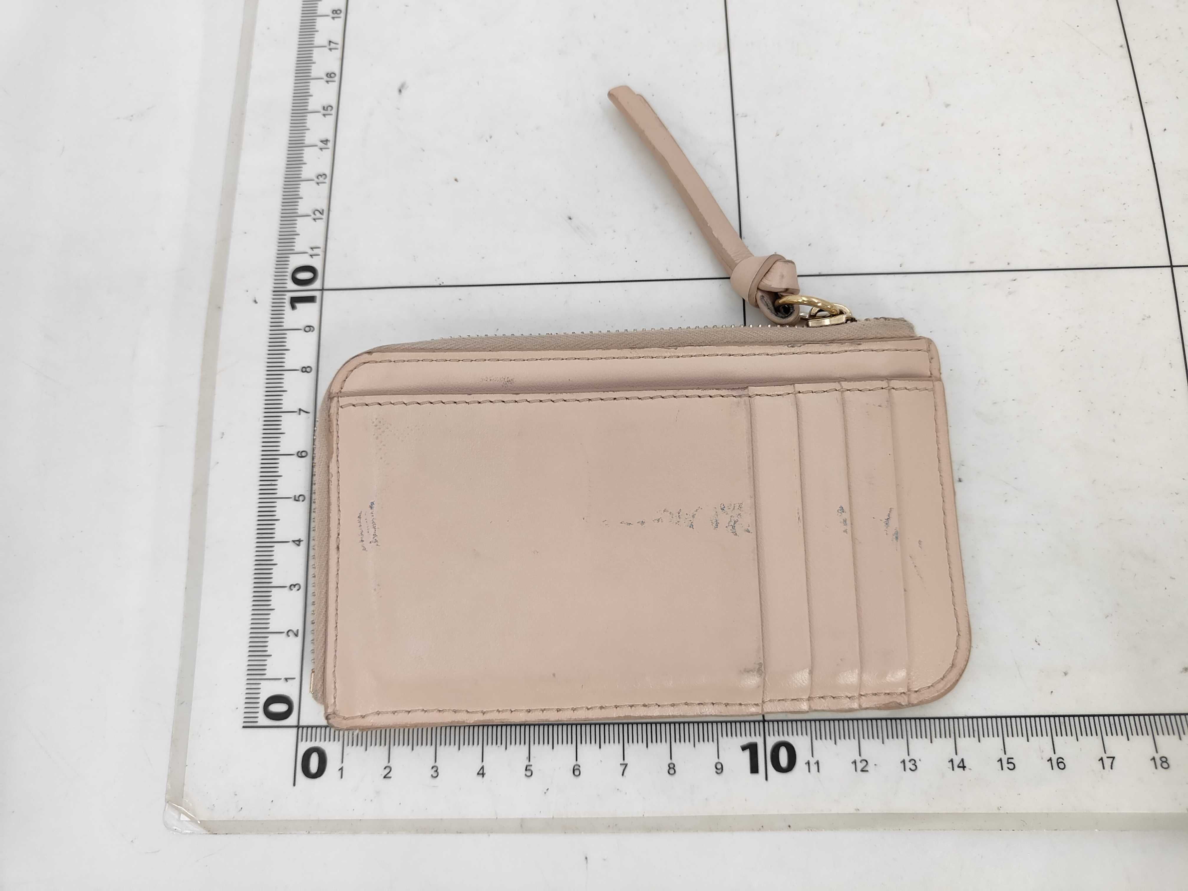 Fragment Case, Coin Purse, Leather, Logo, Pink, Card Case, Coin Purse — view 2