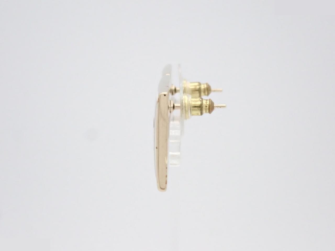 Earrings, Coco Mark, Square — view 3