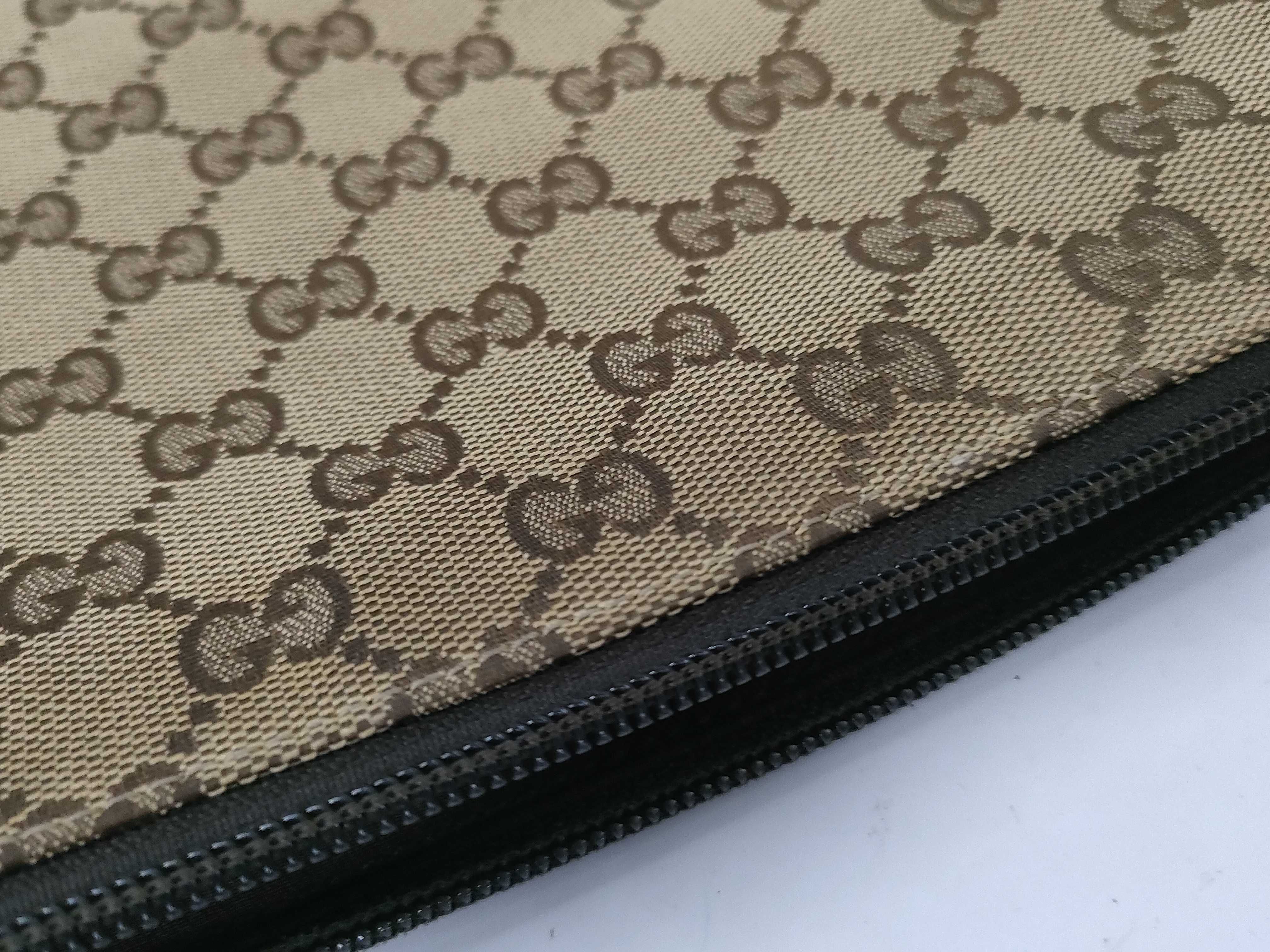 GG Canvas Shoulder Bag, Brown GG Canvas Shoulder Bag — view 15