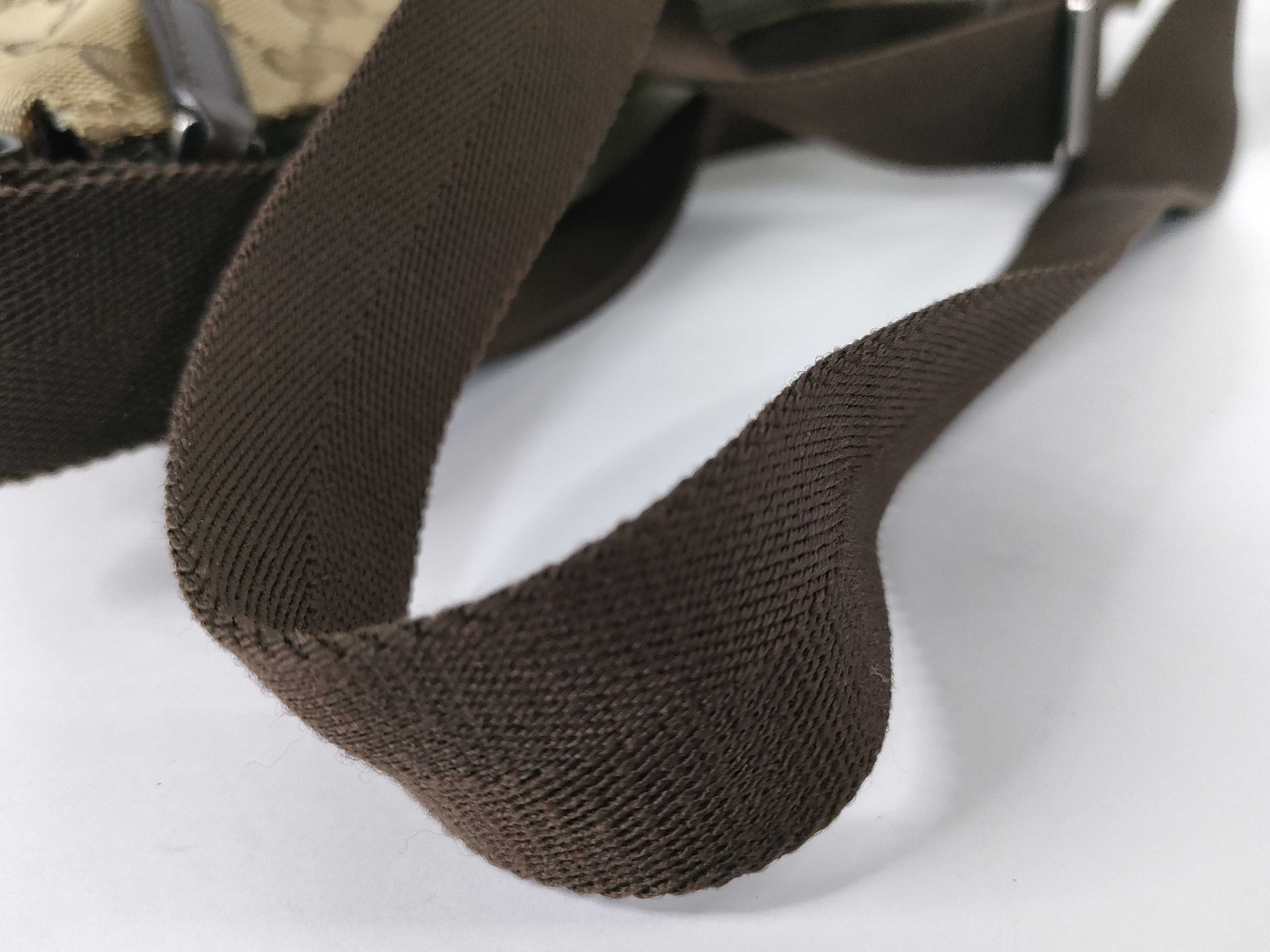 GG Canvas Shoulder Bag, Brown GG Canvas Shoulder Bag — view 4