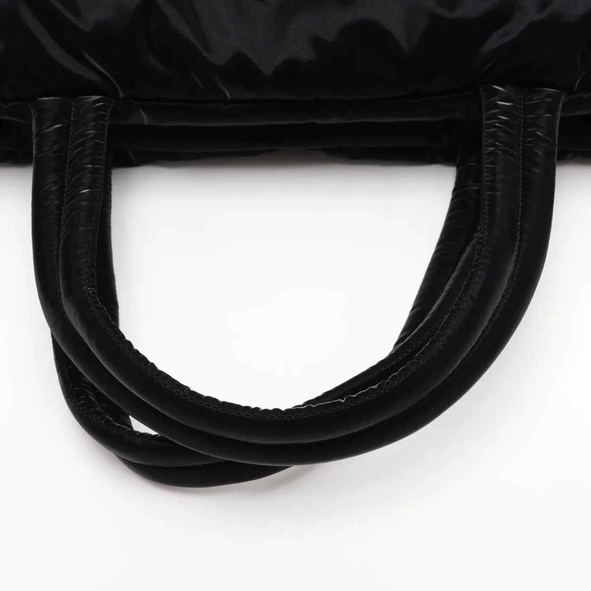 Nylon Tote Bag, Black, 756269 — view 5