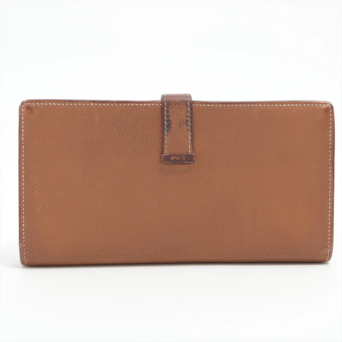 Bearn Soufflé Veau Epsom Long Wallet Gold Silver Hardware X: 2016 — view 2