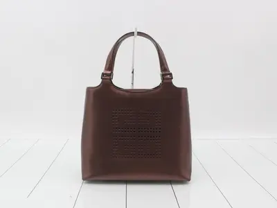 Handbag with 4G logo, leather