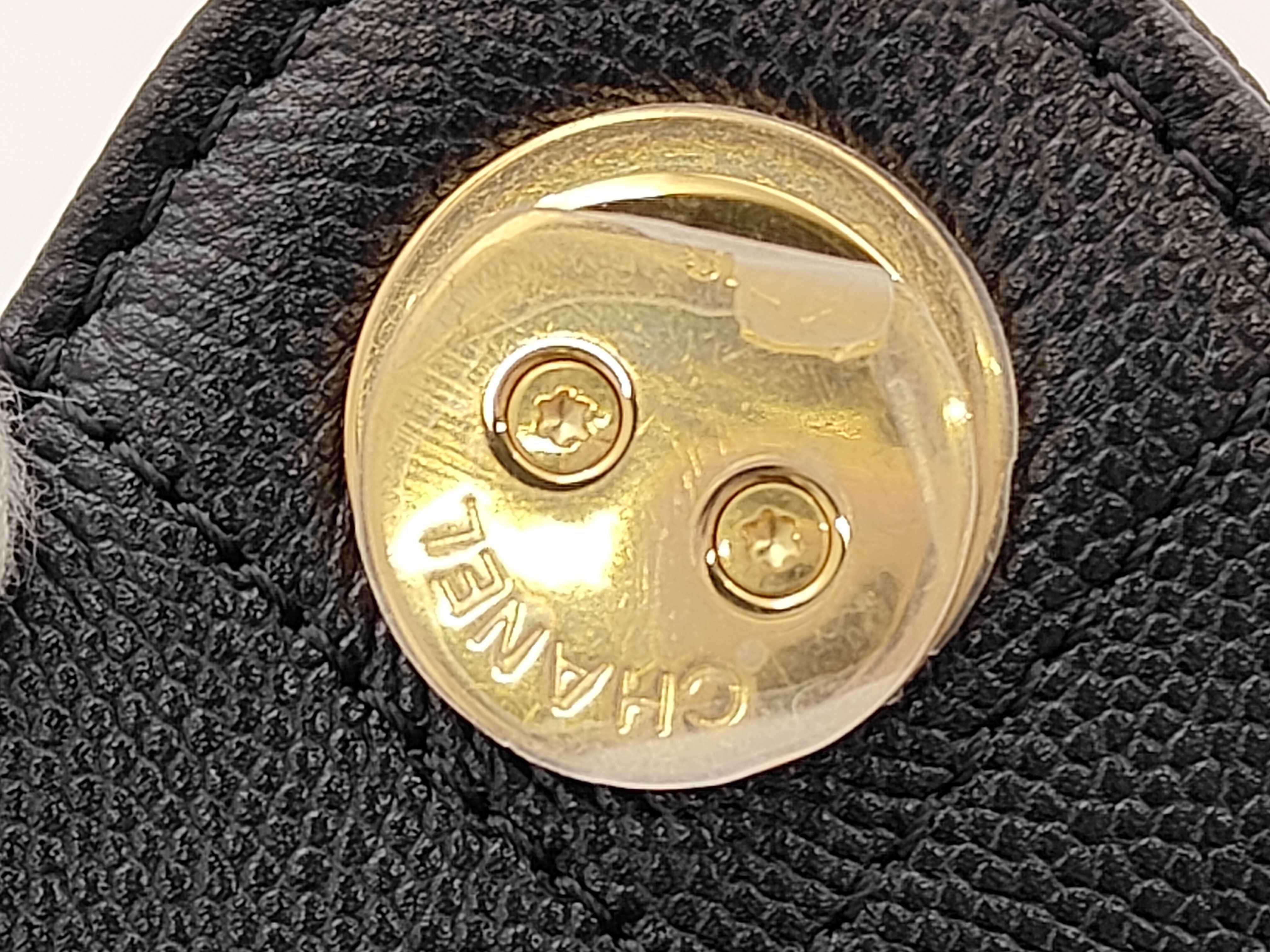 Mini Handbag CHANEL25 Matelassé Caviar Skin Black Gold Hardware AS5631 Shoulder Bag — view 12
