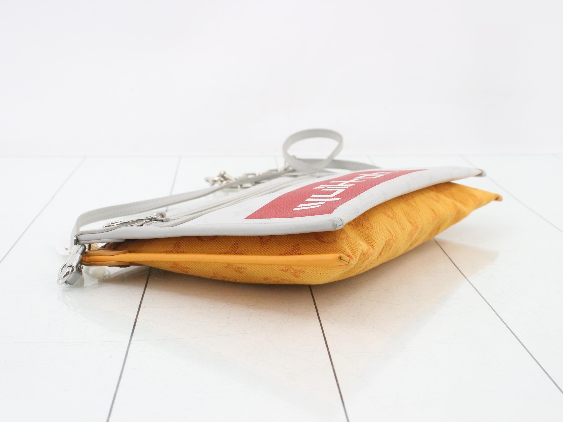 Monogram Flat Messenger Shoulder Bag — view 5