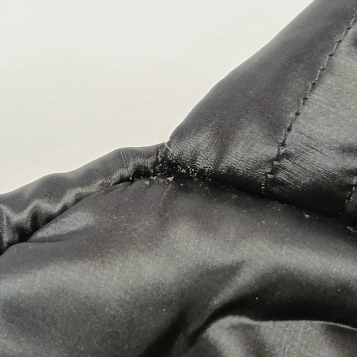 Doudoune embossed logo nylon backpack, black with silver hardware, item number 24885572 (serial number in the 24 range). — view 9