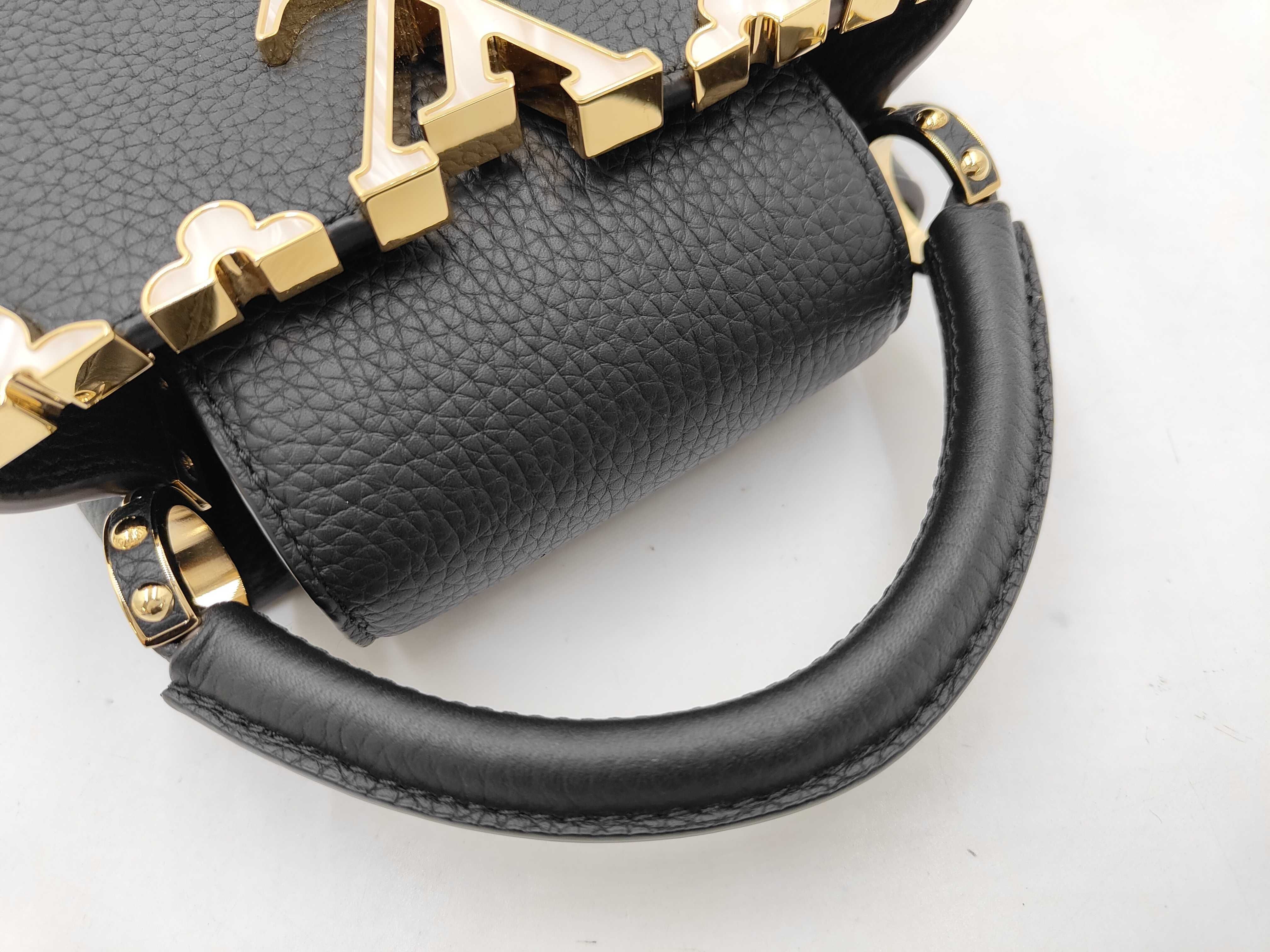 M11342 Capucines Mini Mother-of-Pearl Handbag — view 4