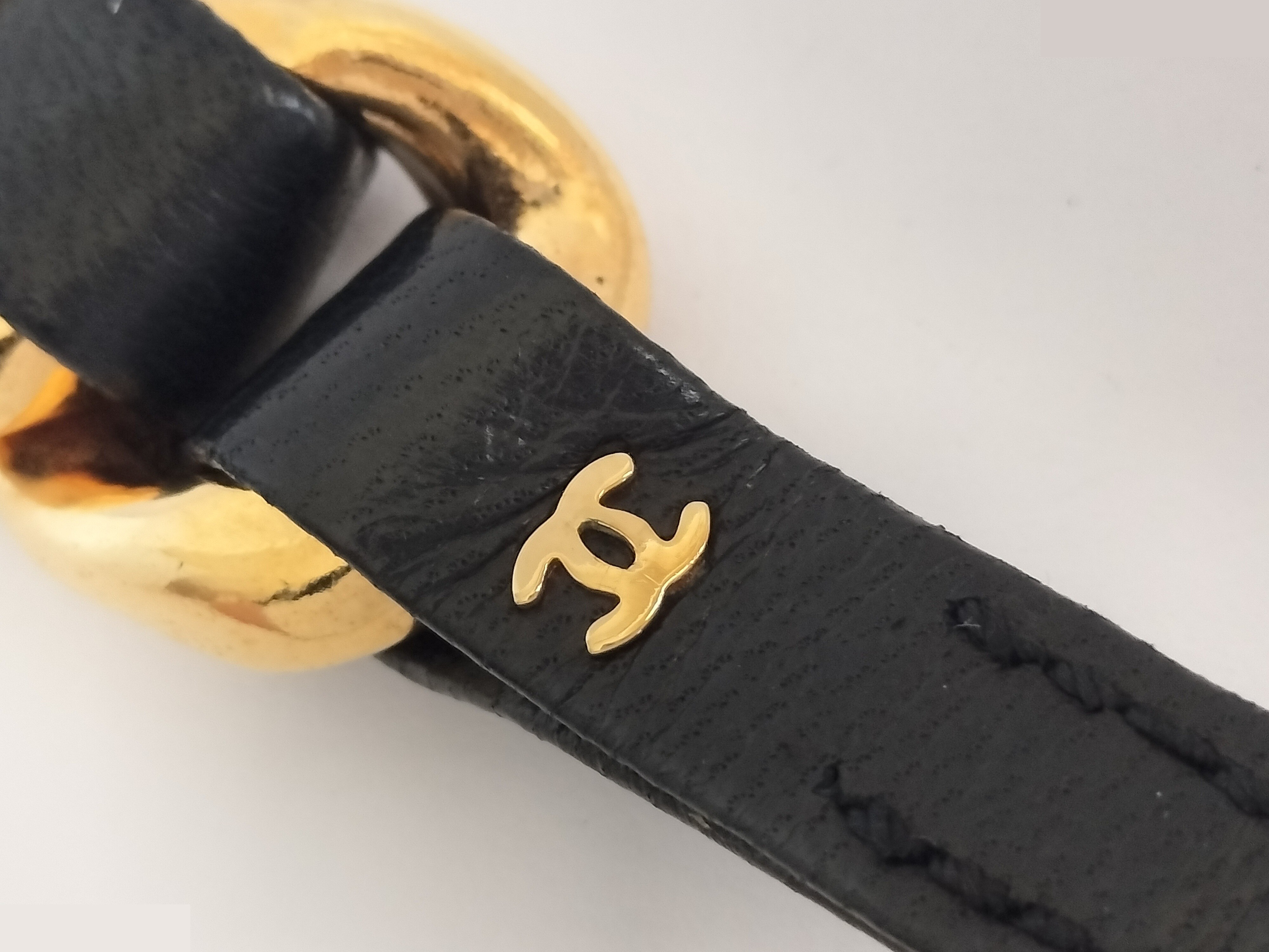 Coco Leather Chain Bracelet, Wrist Circumference Approx. 18cm — view 4