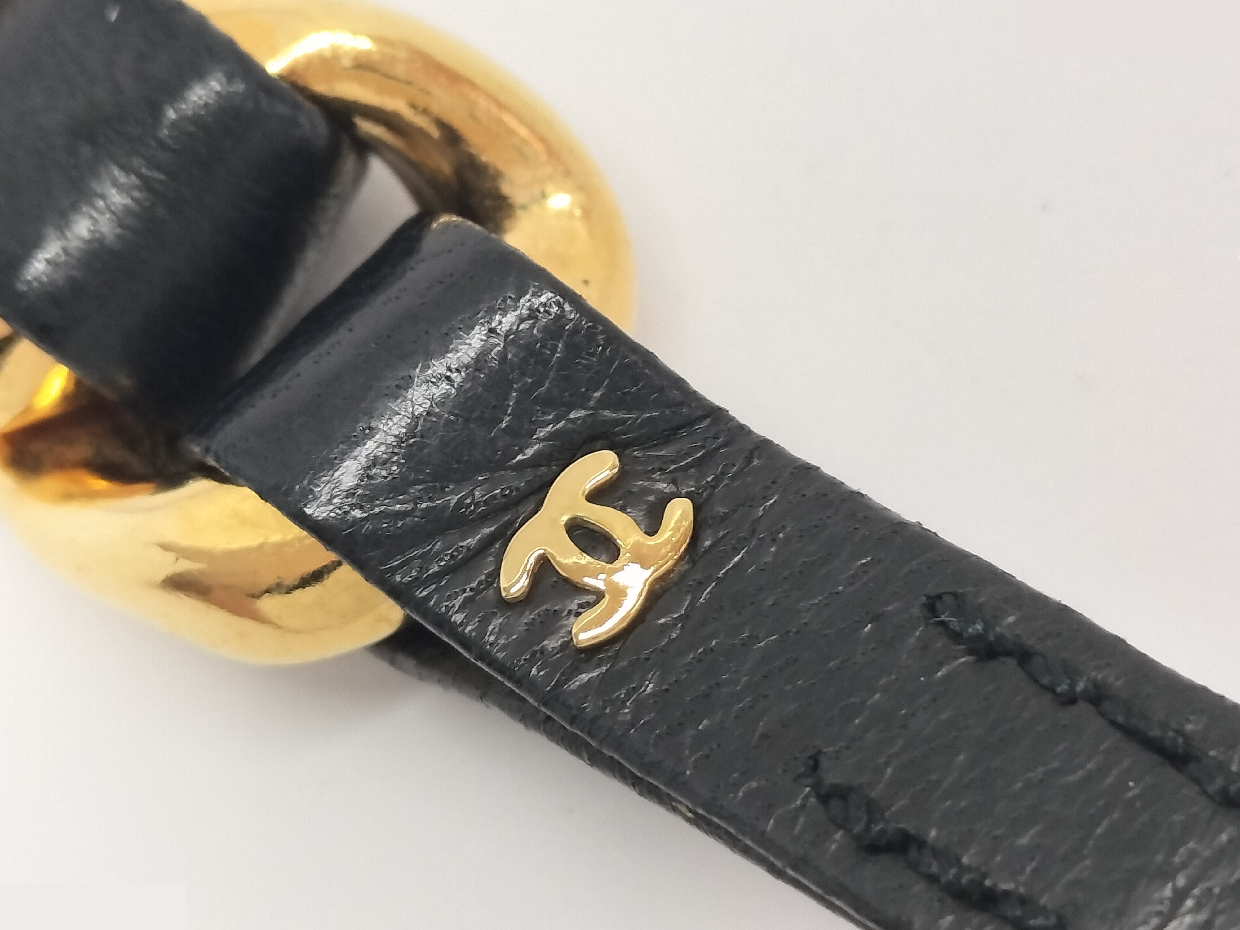 Coco Leather Chain Bracelet, Wrist Circumference Approx. 18cm — view 5