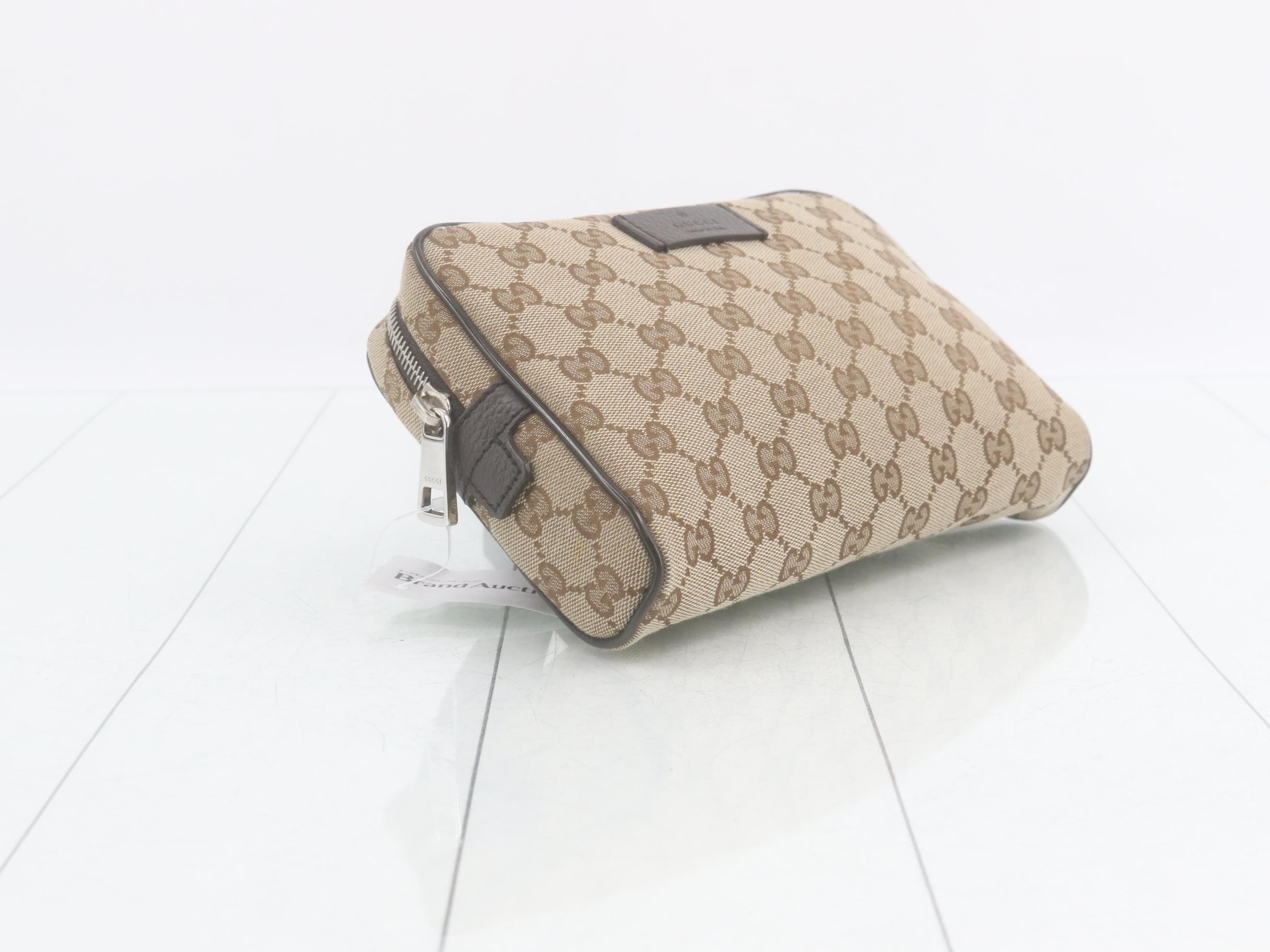 GG Canvas (Bag) - Waist Bag - Dark Brown — view 5
