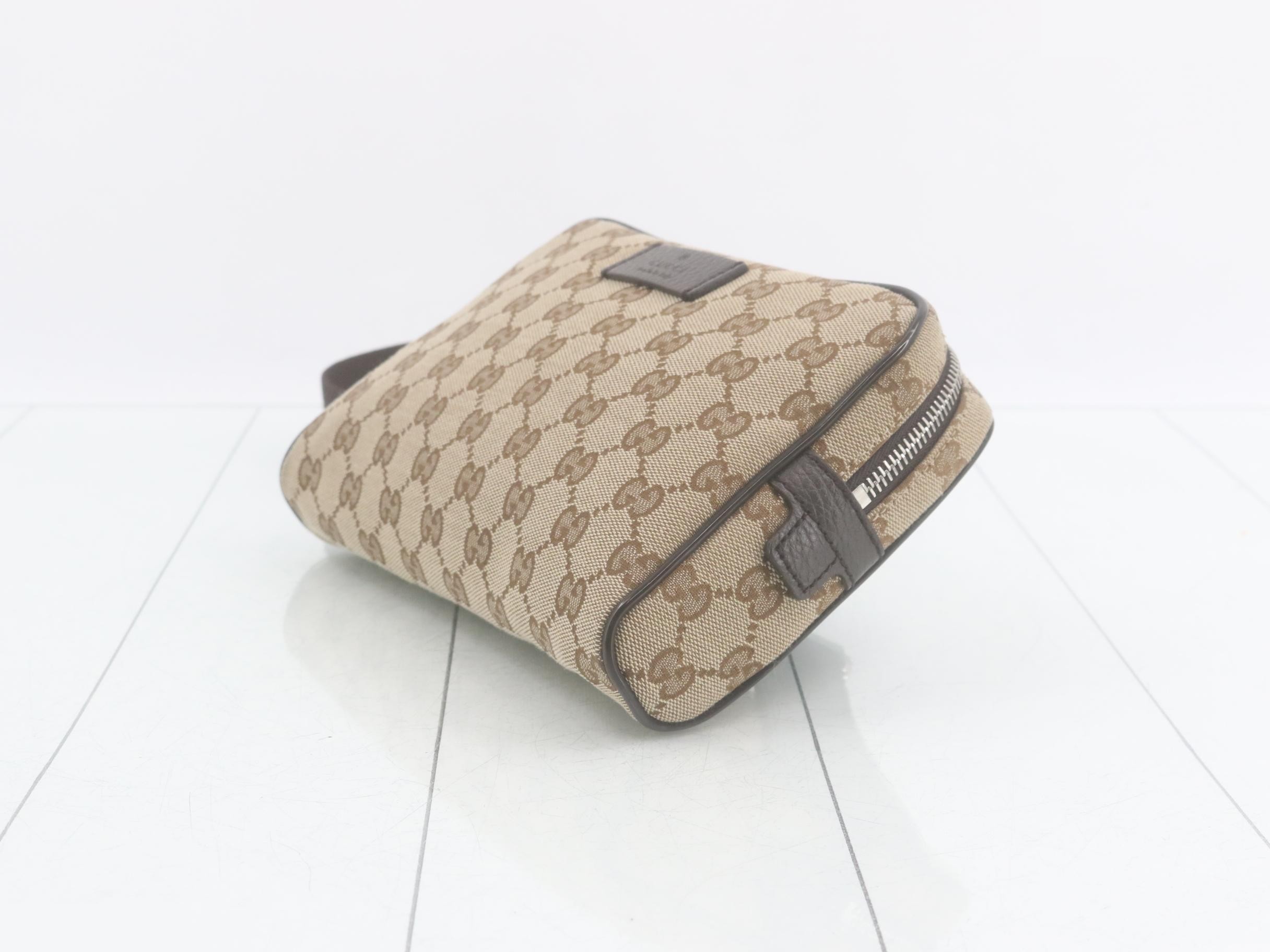 GG Canvas (Bag) - Waist Bag - Dark Brown — view 6