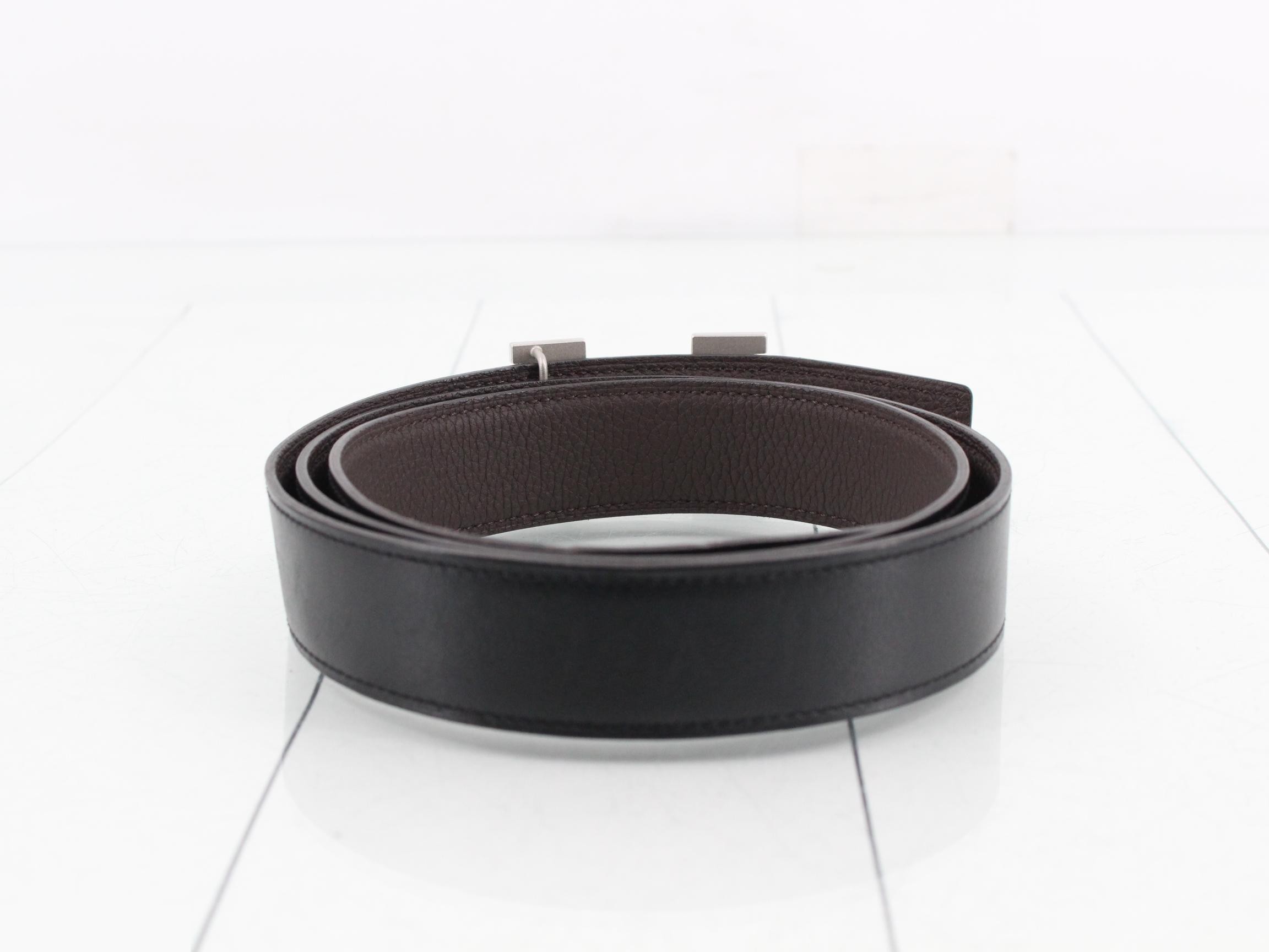 H-belt, guilloché pattern, W stamp, size 100 — view 2