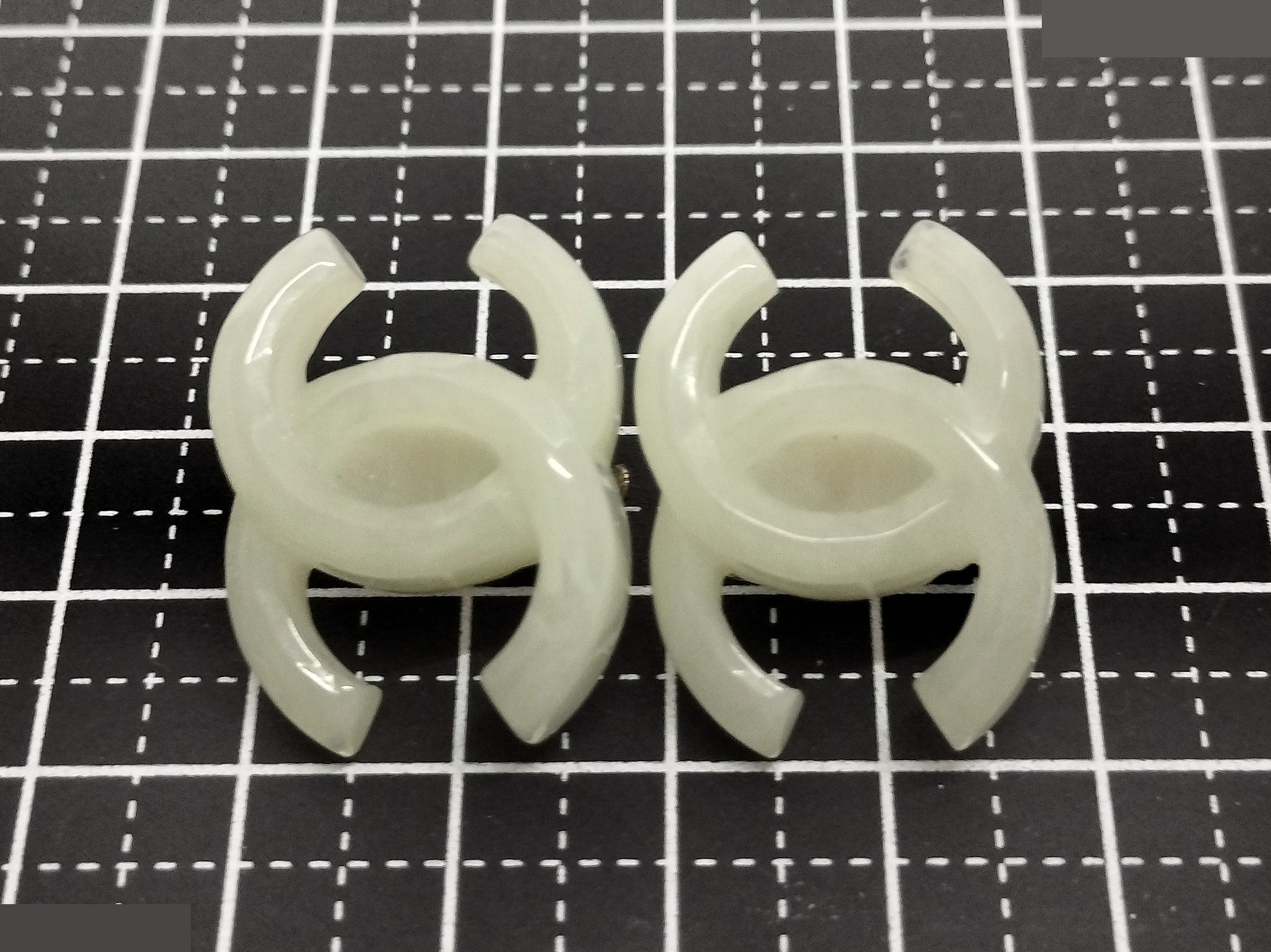 Coco Clear Plastic Earrings — view 6