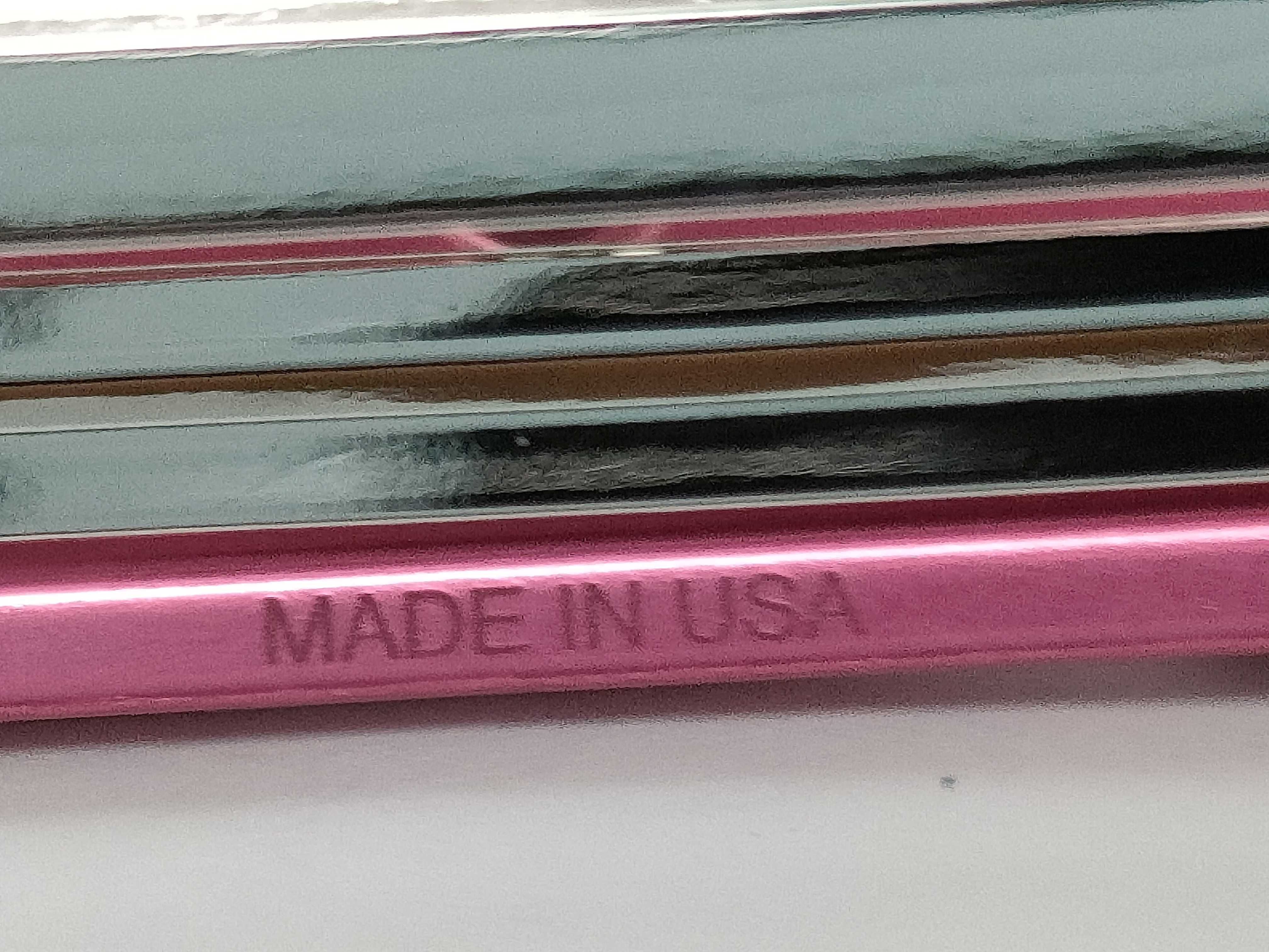 Medor Barrette, Pink with Silver Hardware, Unused, Hair Accessory — view 8