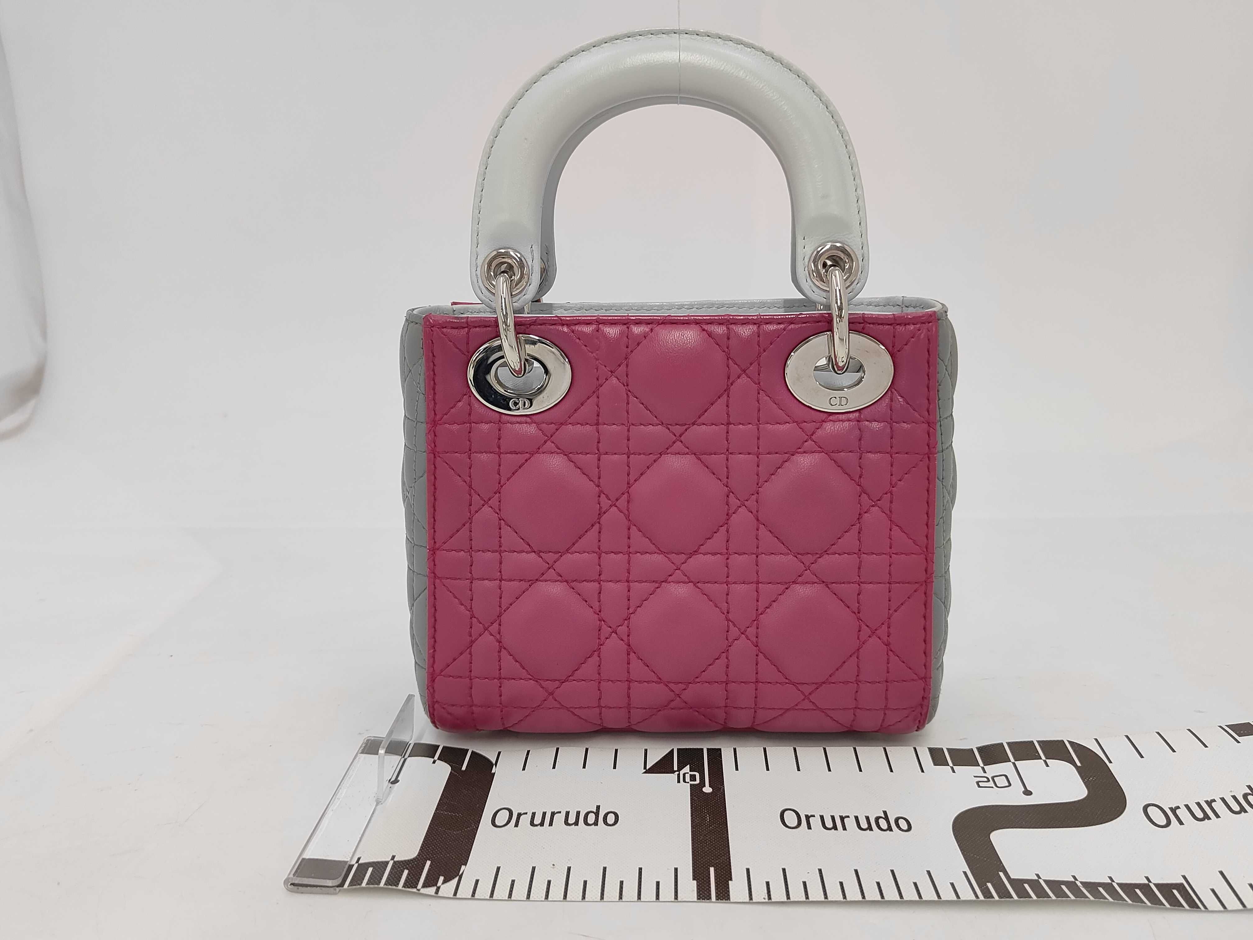 Lady Dior Mini Multicolor Handbag — view 2