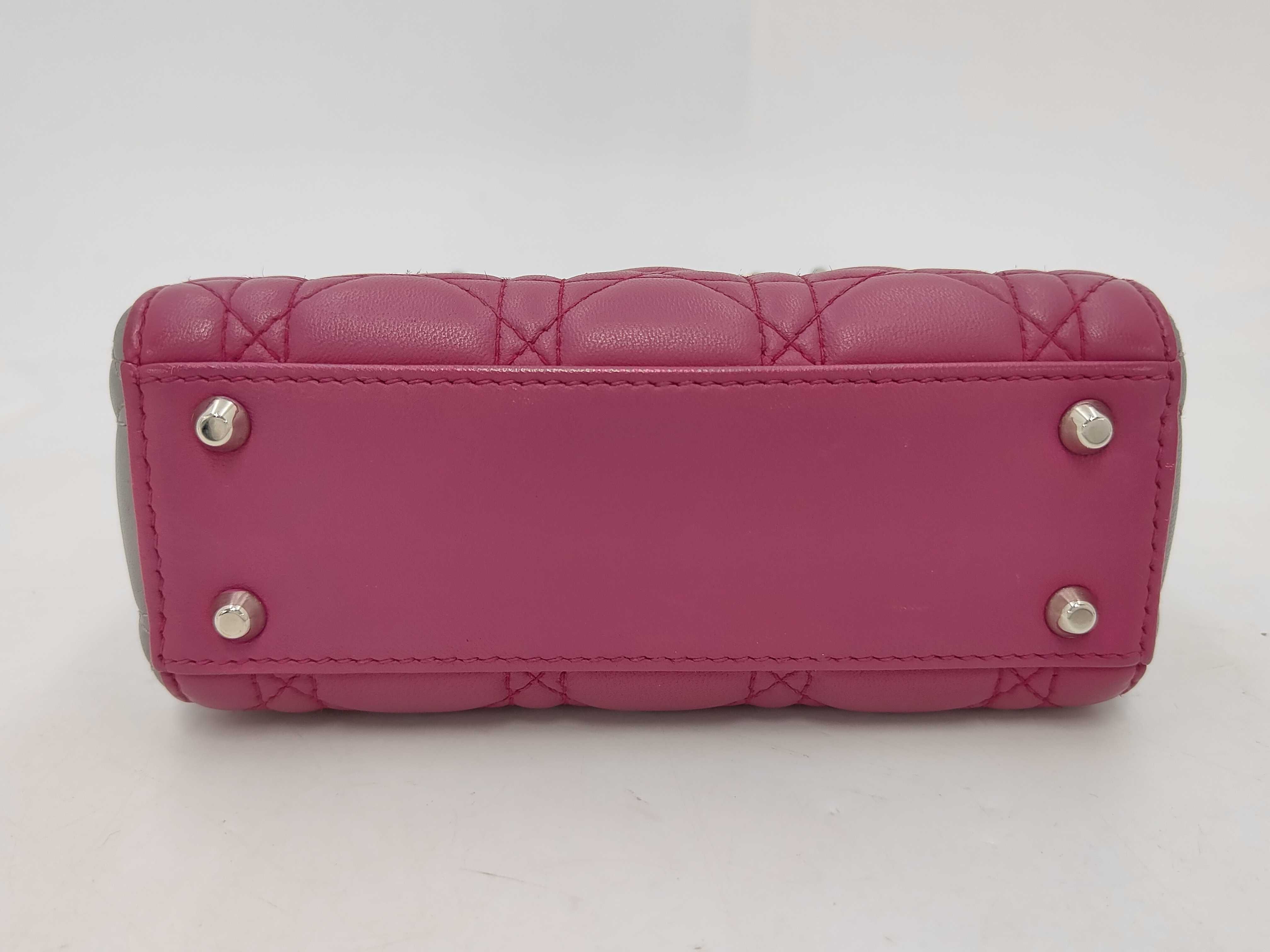 Lady Dior Mini Multicolor Handbag — view 6