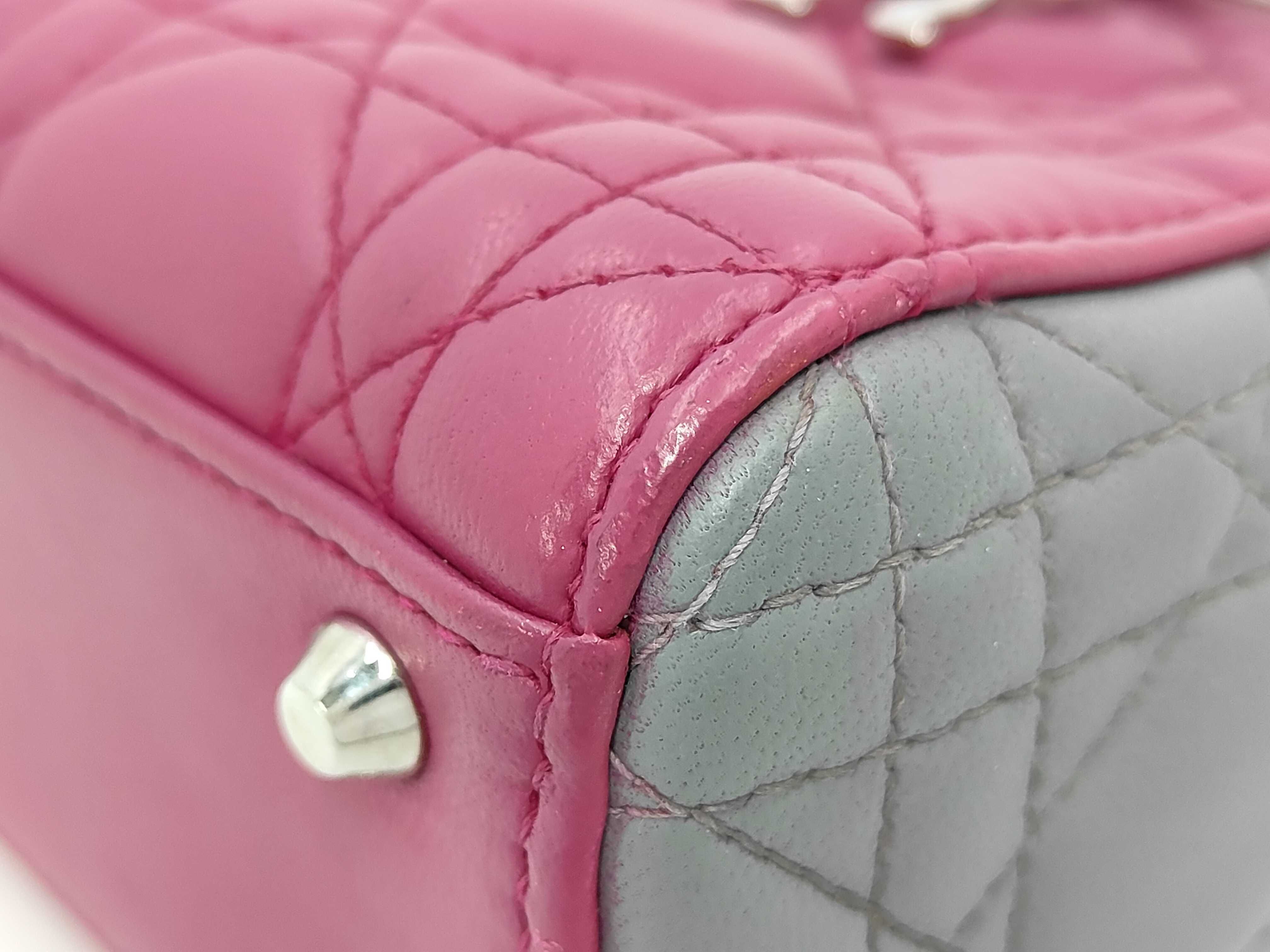 Lady Dior Mini Multicolor Handbag — view 7