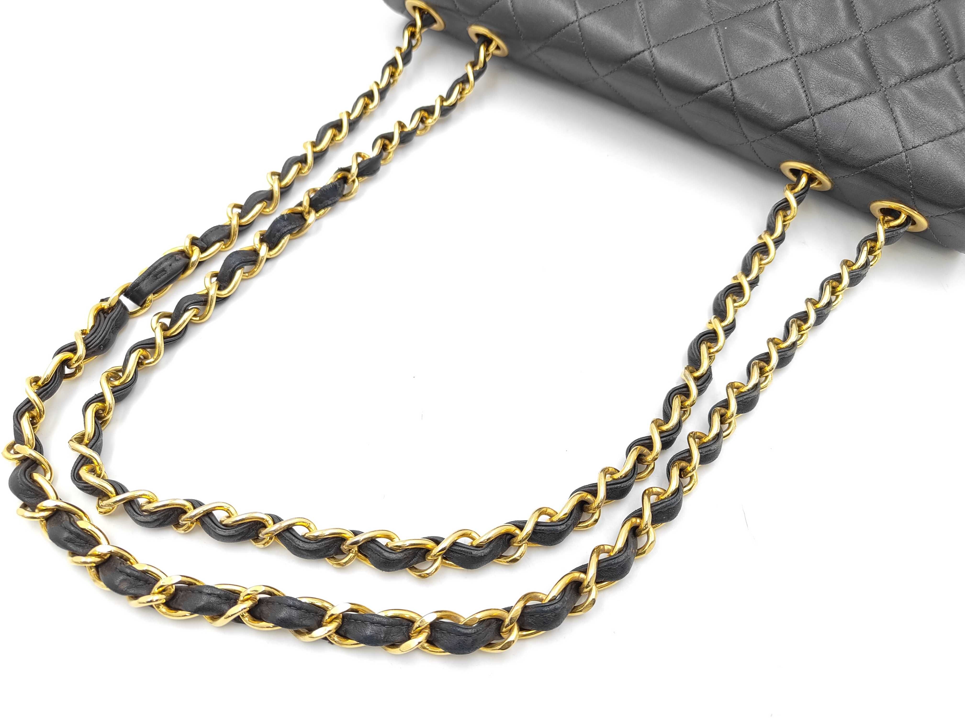 Large Matelassé Gold Hardware Chain Shoulder Bag with Dust Bag and Original Seal — view 3