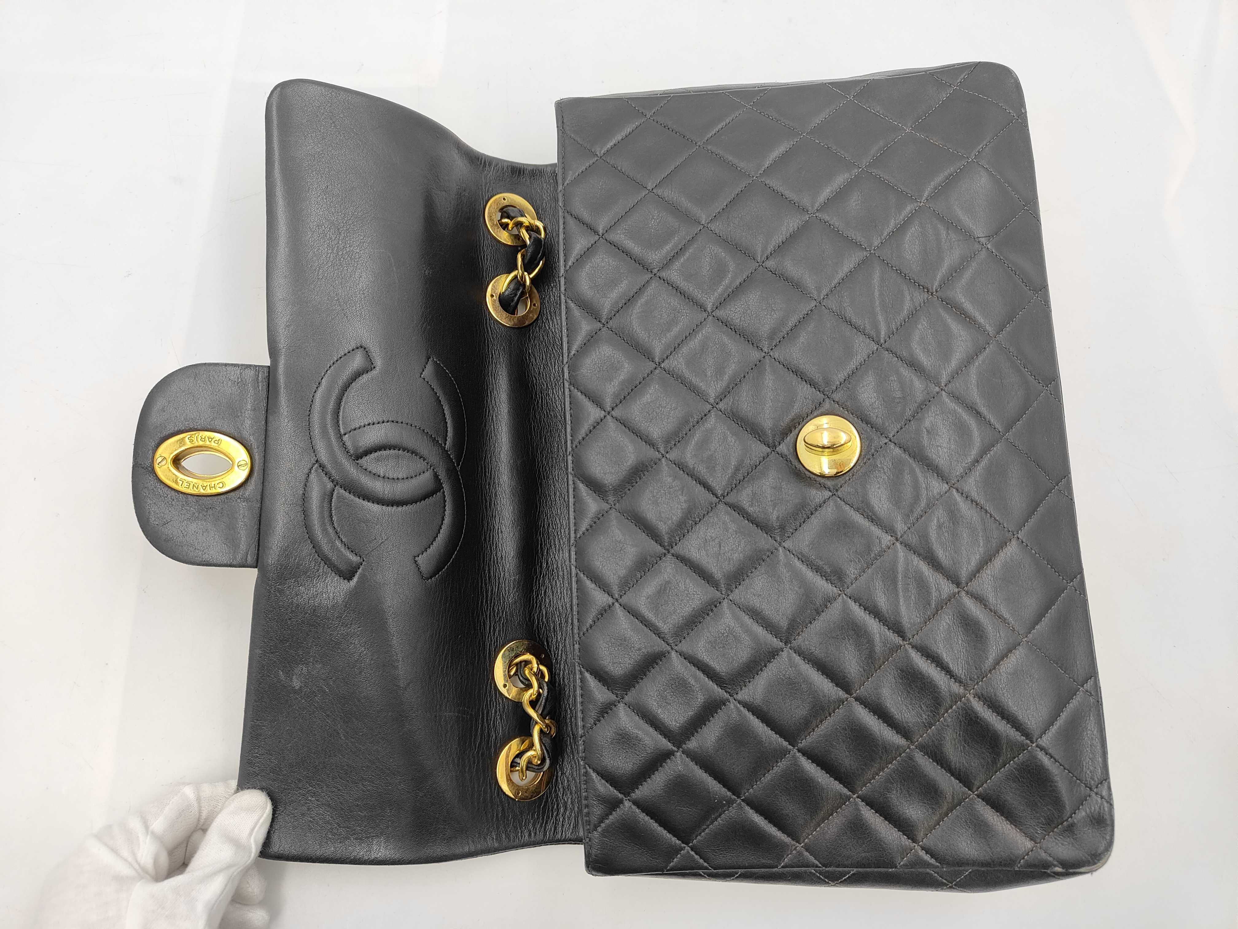 Large Matelassé Gold Hardware Chain Shoulder Bag with Dust Bag and Original Seal — view 7