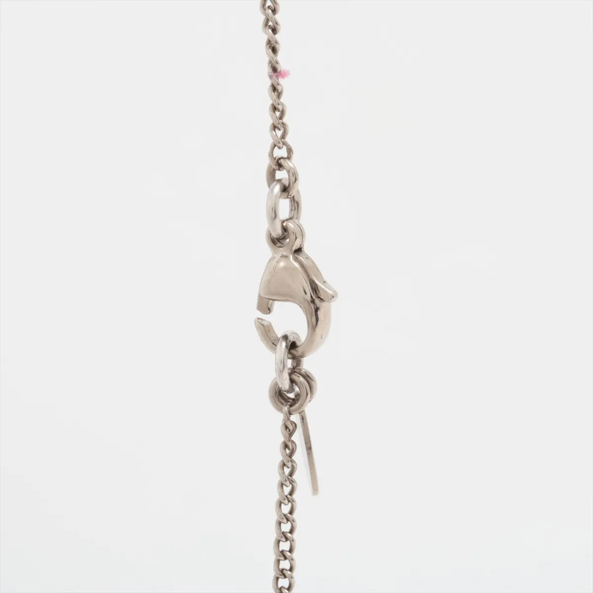 Coco Mark 10V Necklace Metal x Rhinestone Silver — view 3