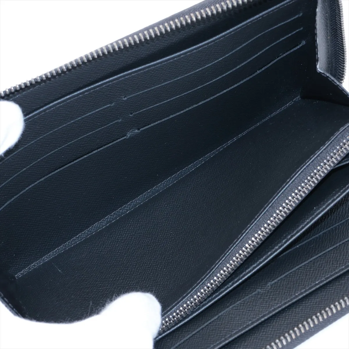 Monogram Eclipse Zippy Organizer M82081 Black Round Zip Wallet RFID Reactive — view 6