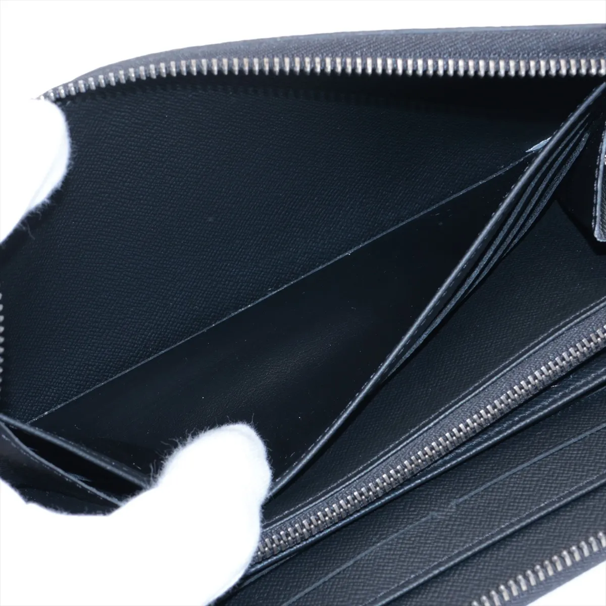 Monogram Eclipse Zippy Organizer M82081 Black Round Zip Wallet RFID Reactive — view 7