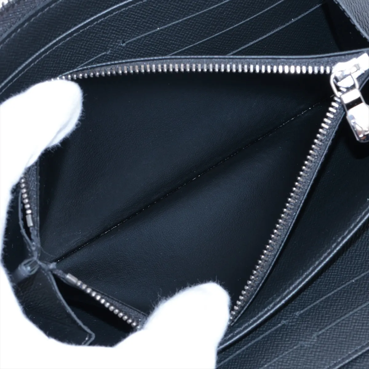 Monogram Eclipse Zippy Organizer M82081 Black Round Zip Wallet RFID Reactive — view 8